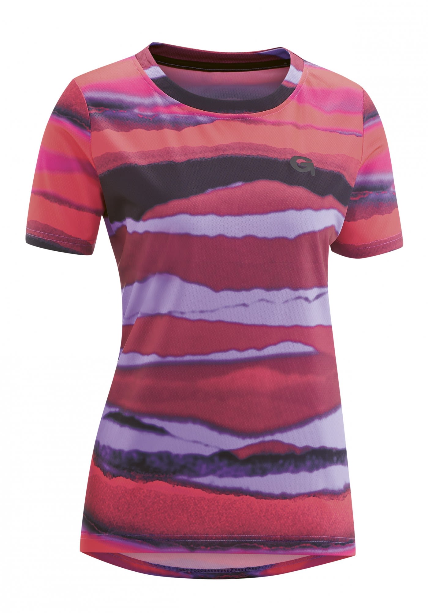 Gonso Predelica Pink- Female Kurzarm-Shirts- Grsse 44 - Farbe Carmine Coast
