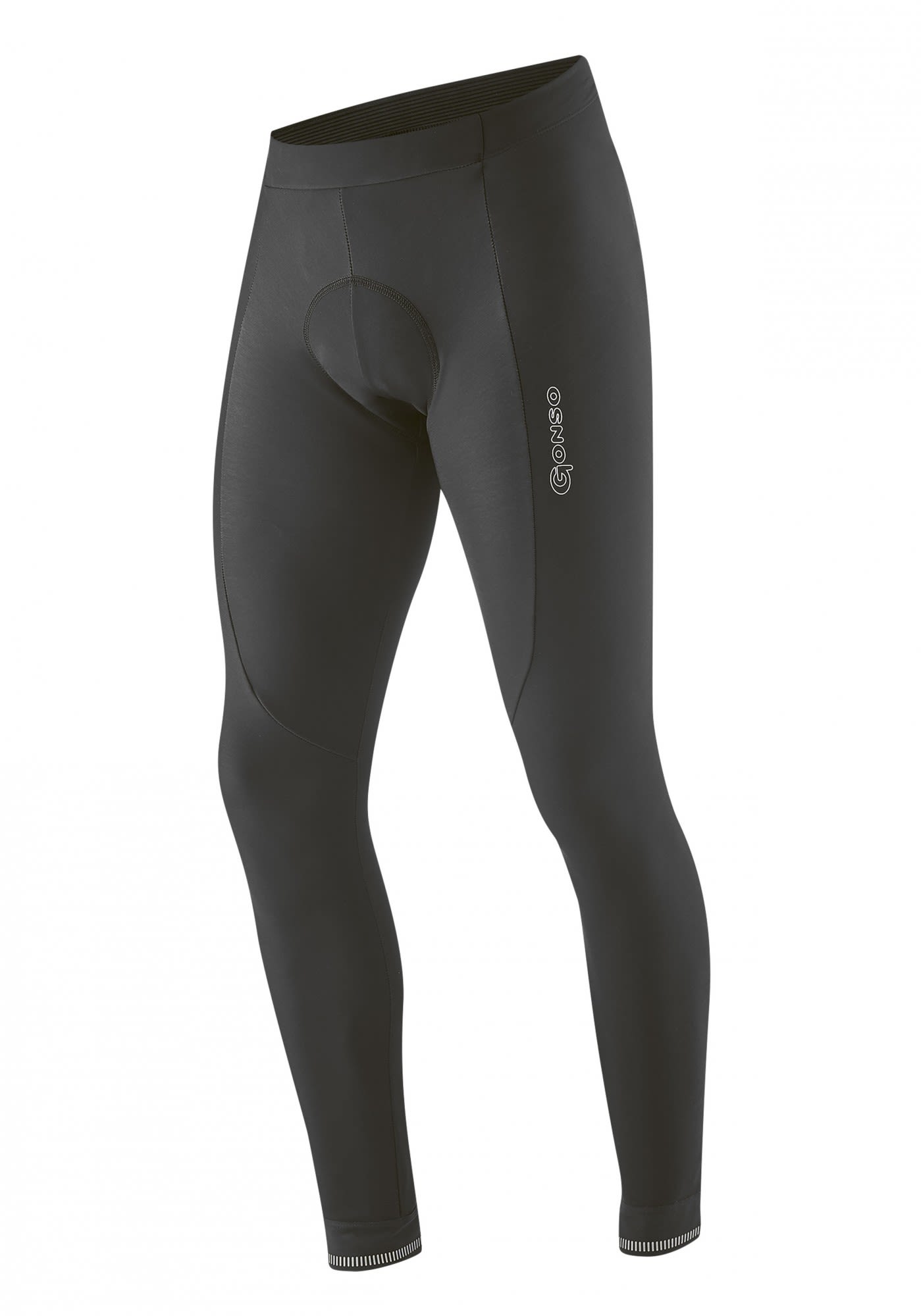 Gonso Sitivo Tight bergrsse Schwarz- Male Leggings und Tights- Grsse 3XL - Farbe Black - Bright Green