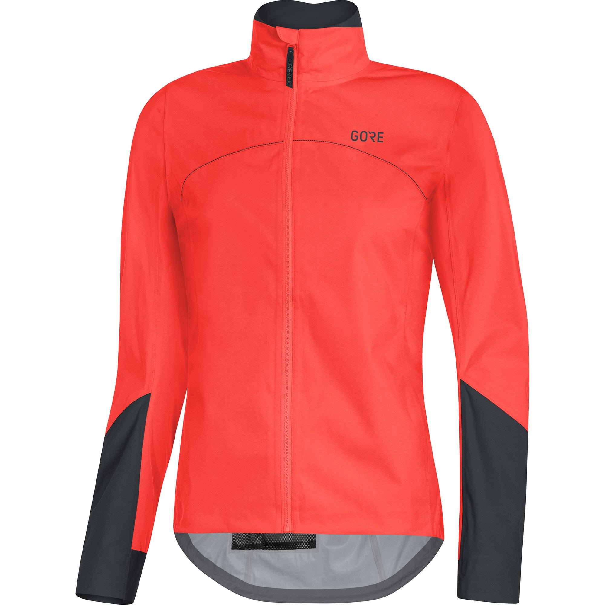 Gore C5 Gore-Tex Active Jacket Orange- Female Gore-Tex(R) Windbreaker- Grsse 34 - Farbe Lumi Orange - Black