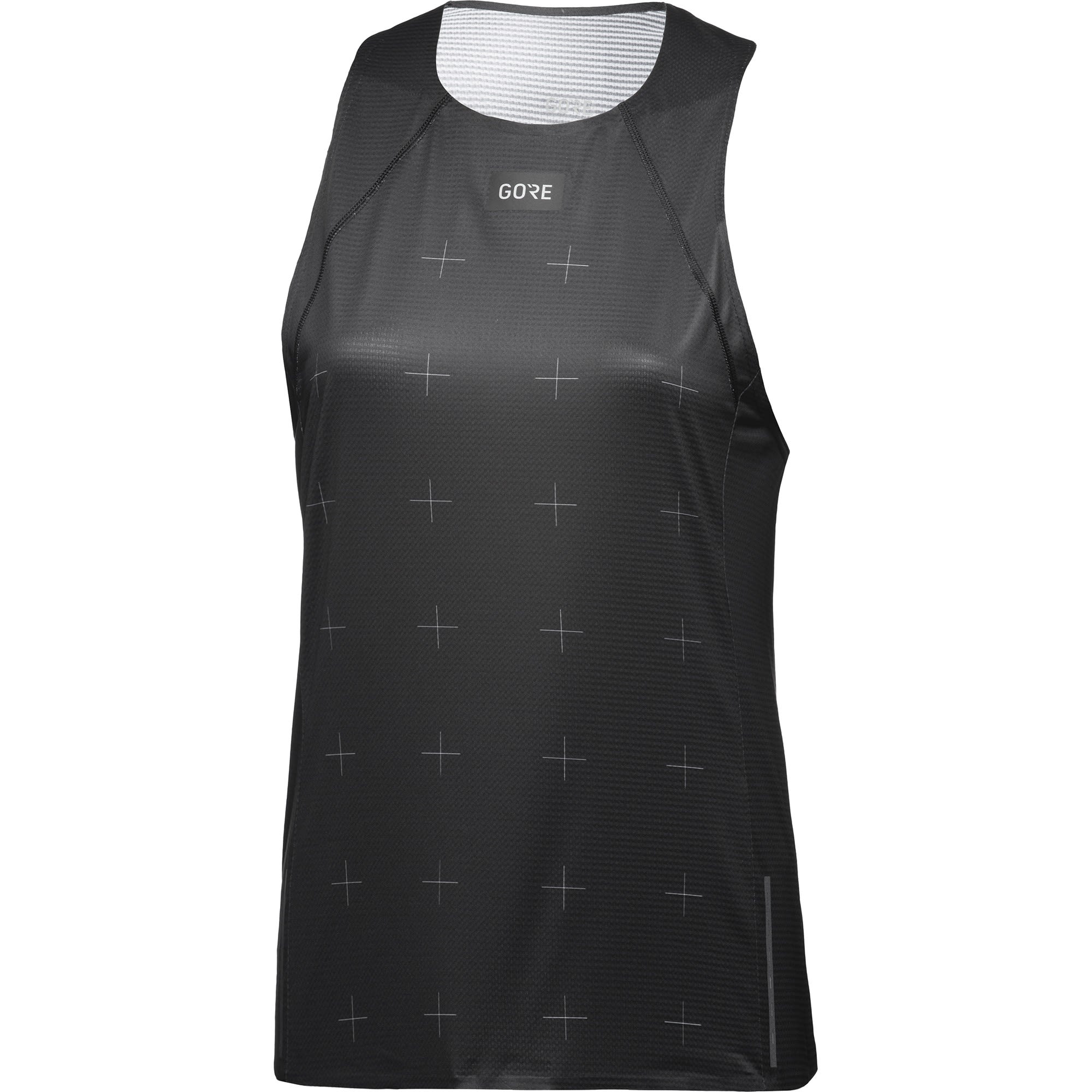 Gore Contest Daily Singlet Schwarz- Female Tops - rmellose Shirts- Grsse 34 - Farbe Black