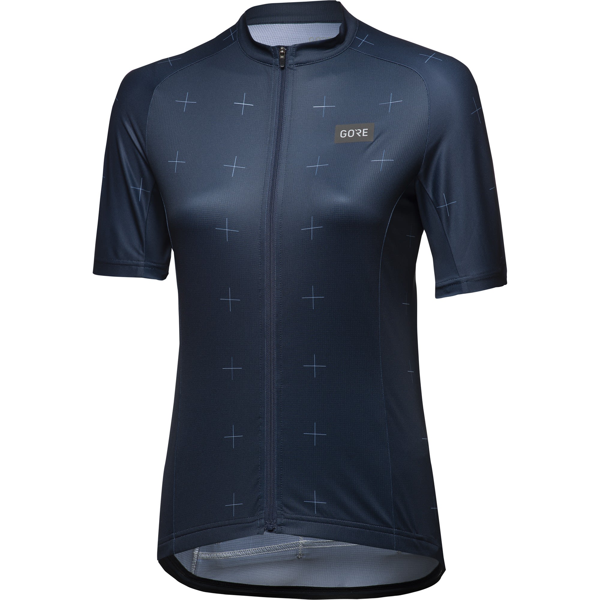 Gore Daily Jersey Blau- Female Kurzarm-Shirts- Grsse 34 - Farbe Orbit Blue - White
