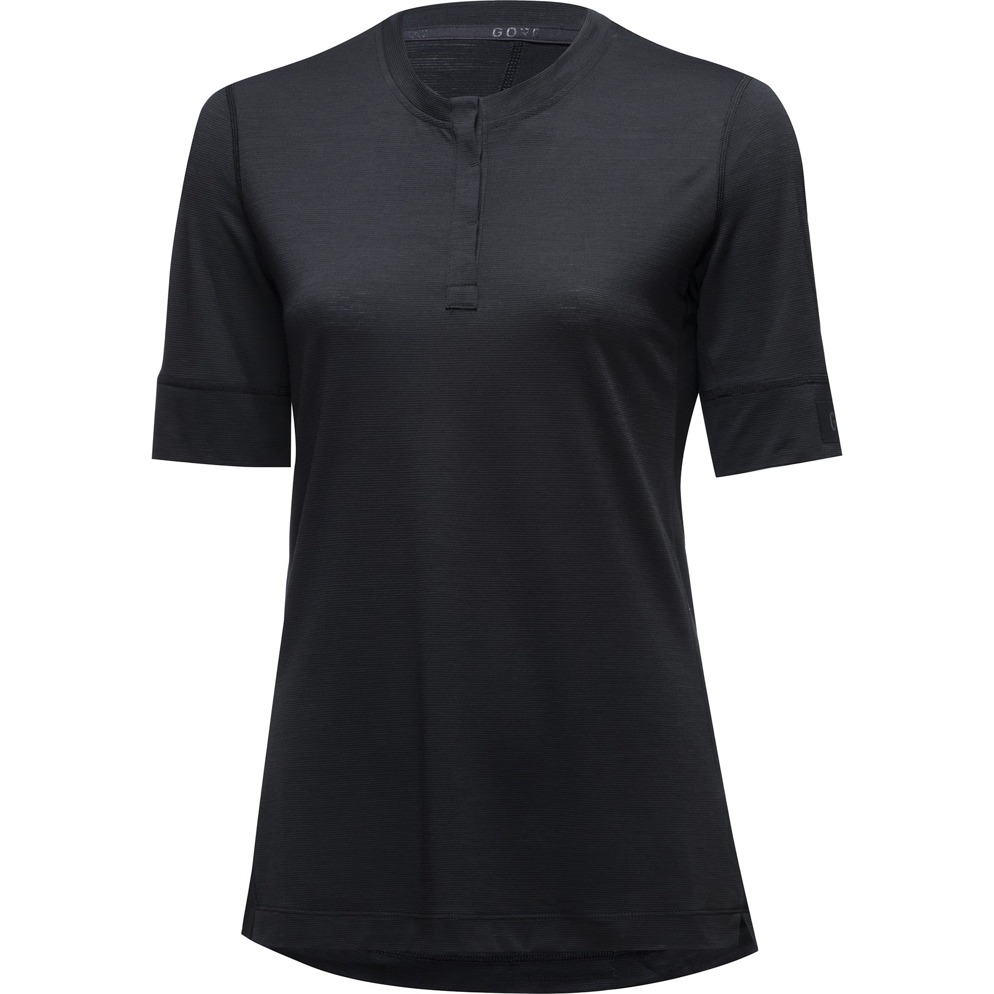 Gore Explore Shirt Schwarz- Female Merino Kurzarm-Shirts- Grsse 34 - Farbe Black