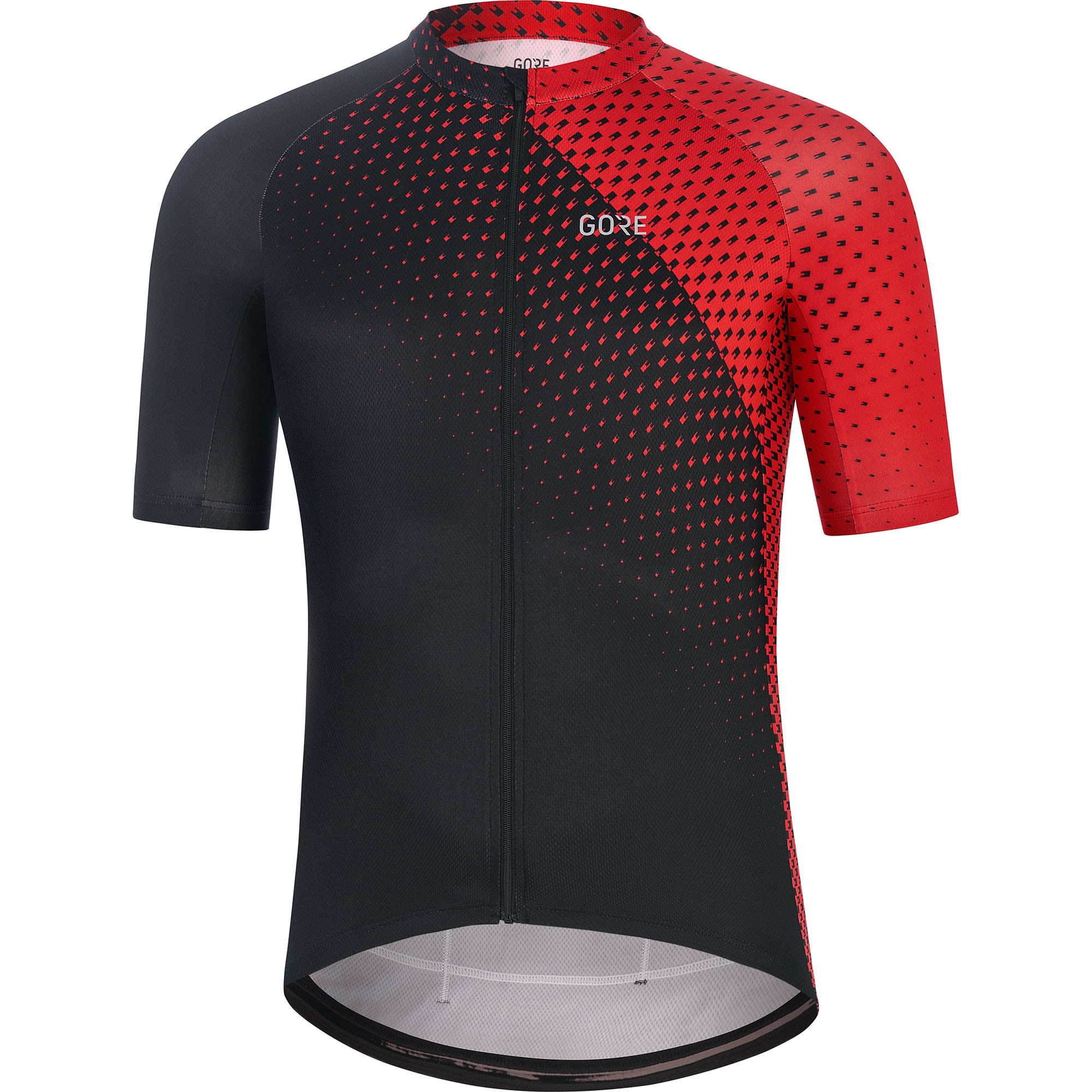 Gore Flash Jersey Rot - Schwarz- Male Kurzarm-Shirts- Grsse S - Farbe Black - Red