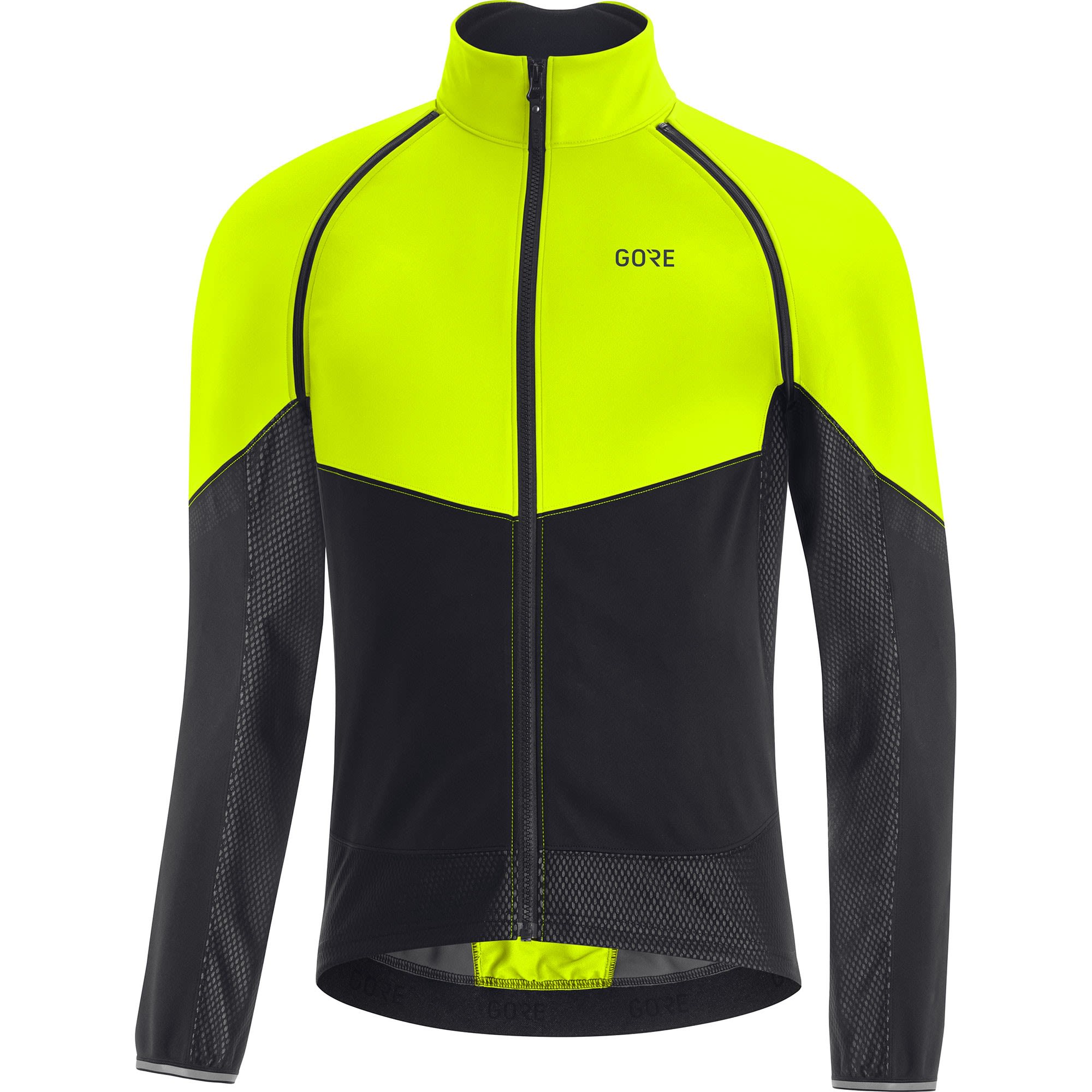 Gore Phantom Jacket Colorblock - Gelb - Schwarz- Male Gore-Tex(R) Jacken- Grsse S - Farbe Neon Yellow - Black