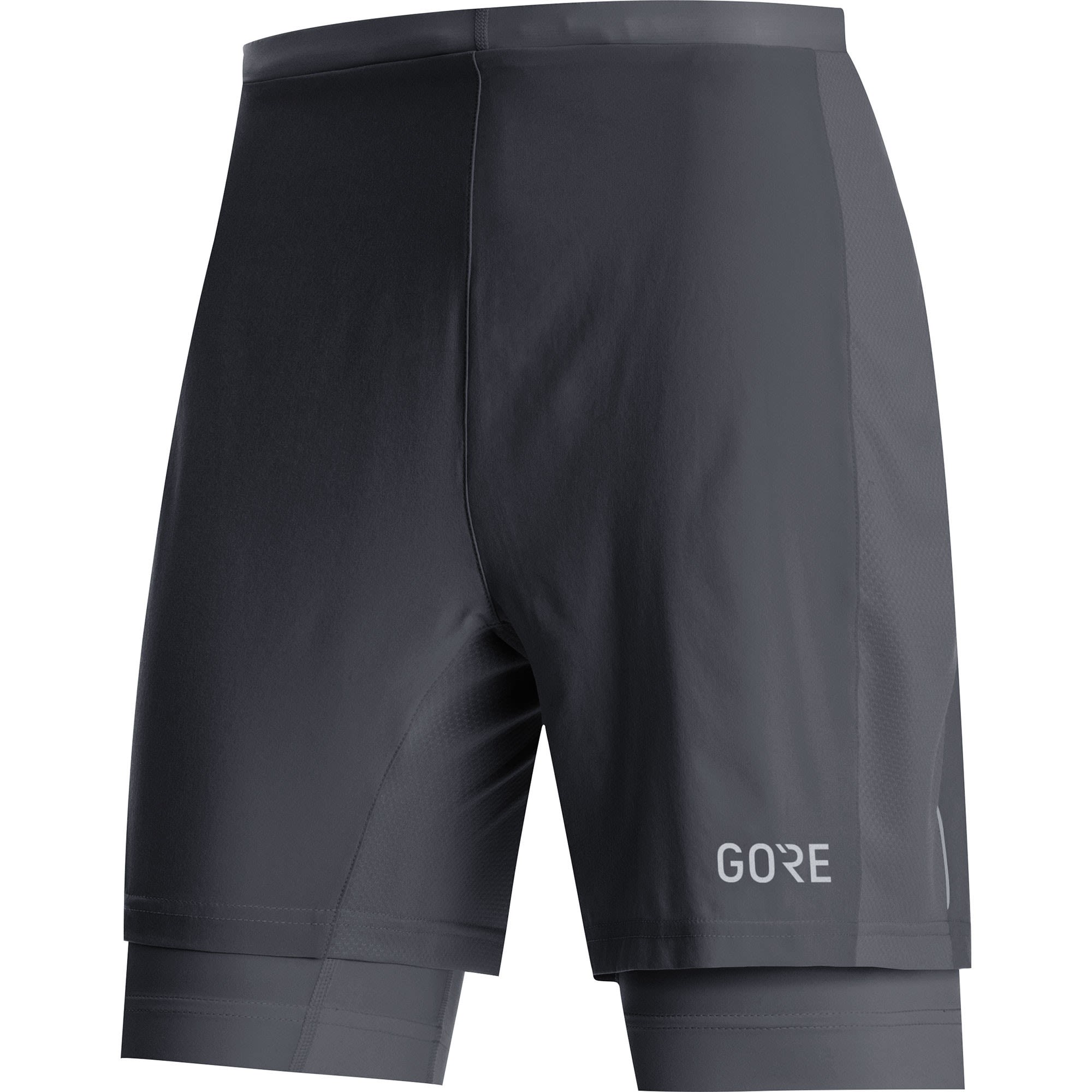 Gore R5 2in1 Shorts Schwarz- Male Shorts- Grsse S - Farbe Black