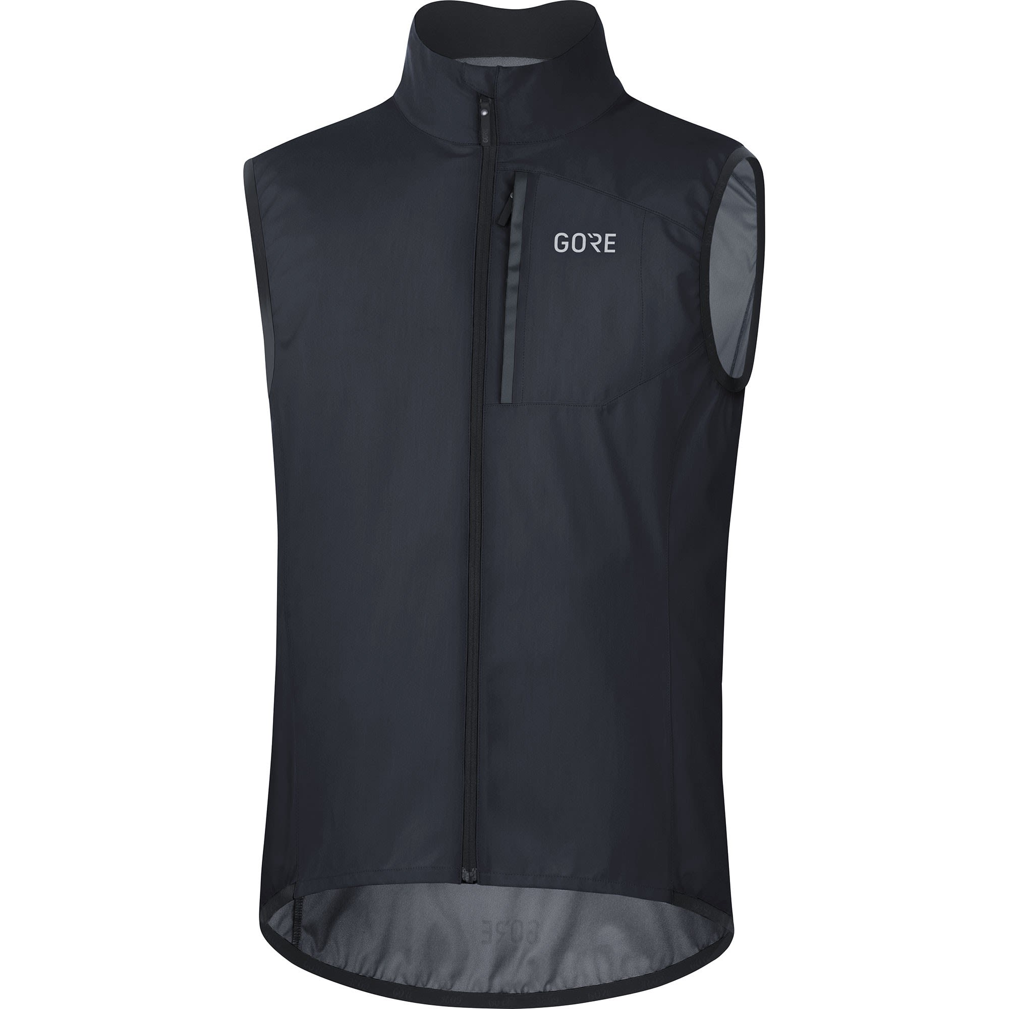 Gore Spirit Vest Schwarz- Male Gore-Tex(R) Winddichte Westen- Grsse S - Farbe Black