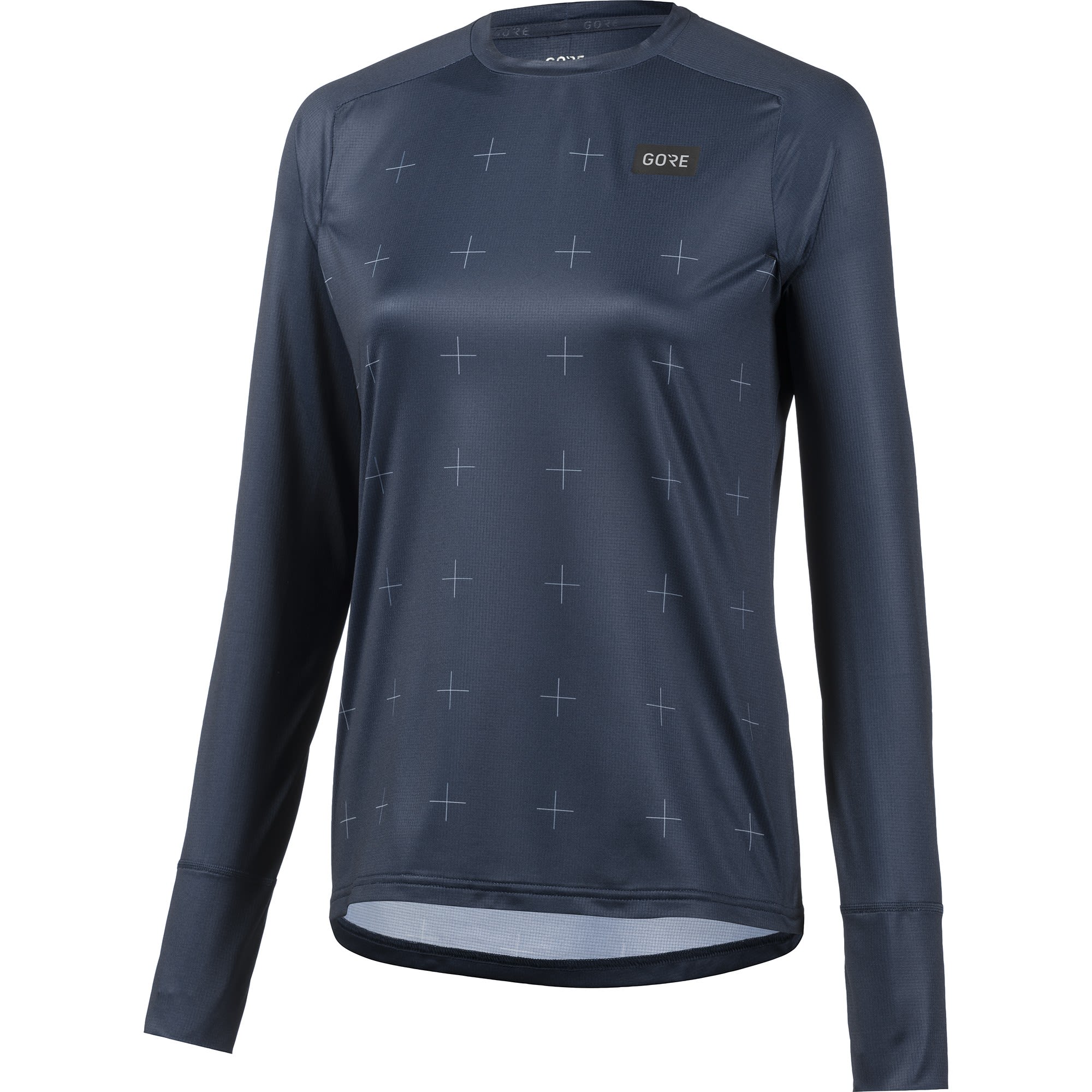 Gore Trailkpr Daily Long Sleeve Shirt Blau- Female Langarm-Shirts- Grsse 36 - Farbe Orbit Blue