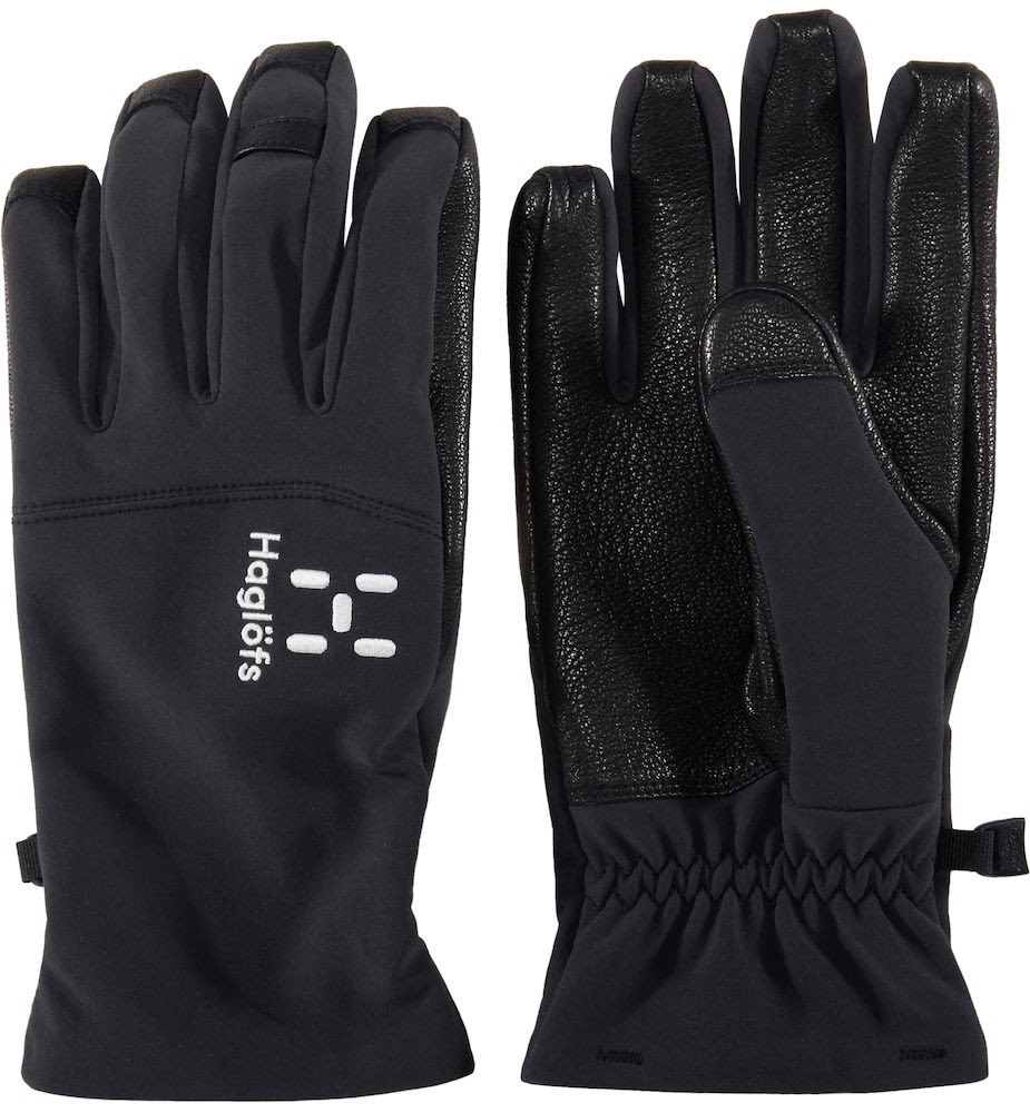 Haglfs Touring Glove (Vorgngermodell) Schwarz- Fingerhandschuhe- Grsse 6 - Farbe True Black