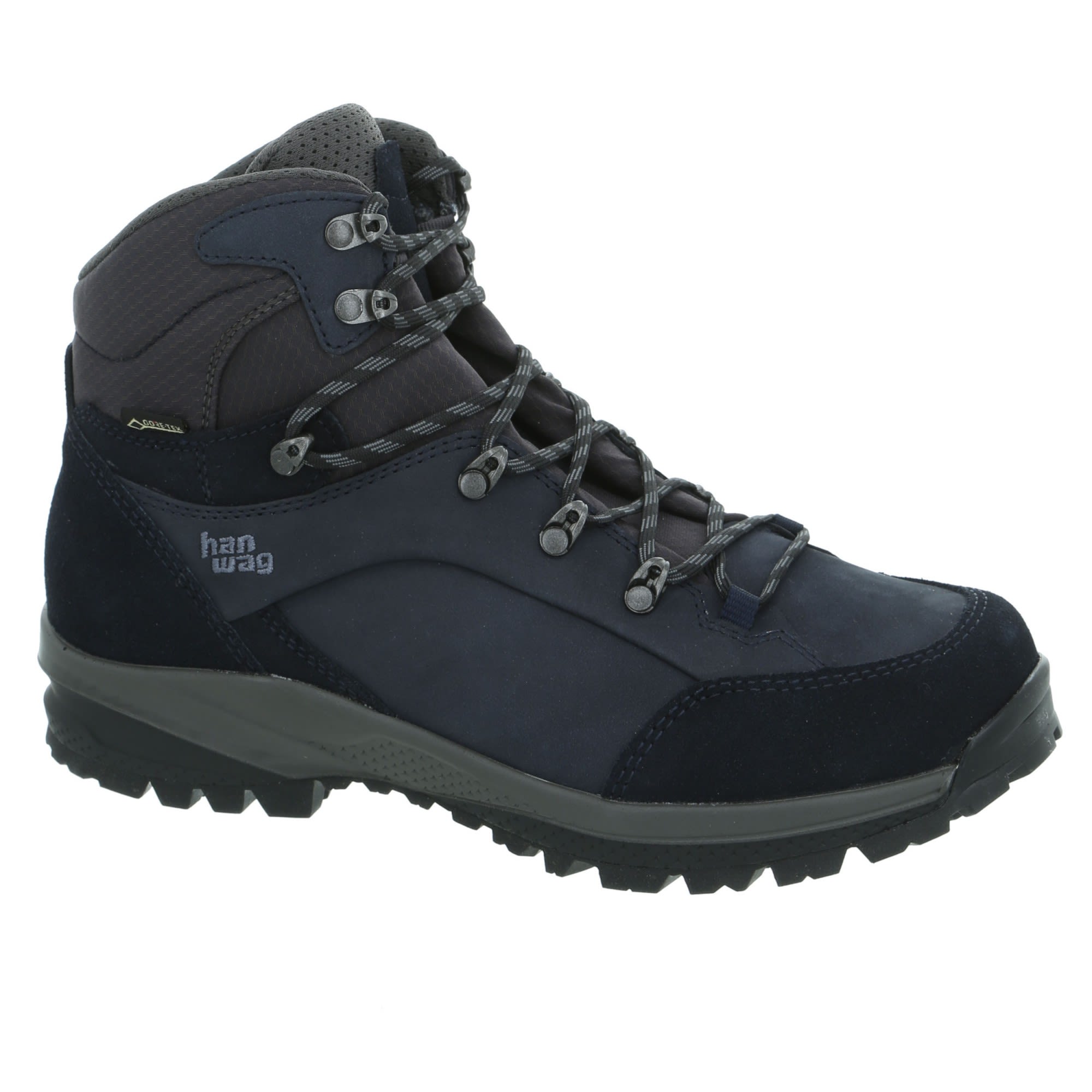 Hanwag Banks SF Extra Gtx(R)(R) Blau - Grau- Female Gore-Tex(R) Wander- und Trekkingstiefel- Grsse EU 36 - Farbe Navy - Asphalt