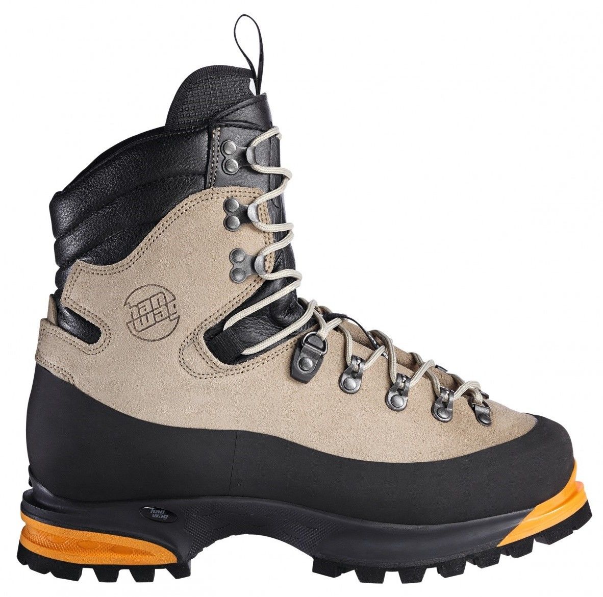 Hanwag Omega Beige- Male Steigeisenfest- Grsse EU 44 - Farbe Lrche