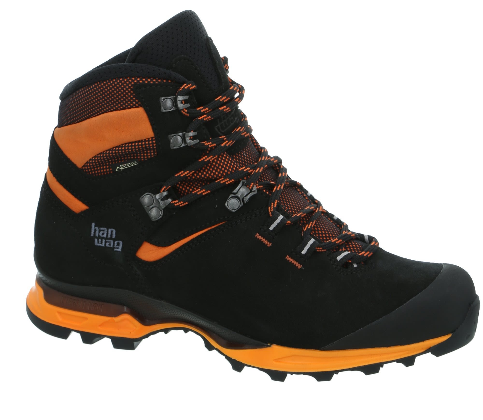 Hanwag Tatra Light Gtx(R)(R) Orange - Schwarz- Male Gore-Tex(R) Wander- und Trekkingstiefel- Grsse EU 42-5 - Farbe Black - Orange