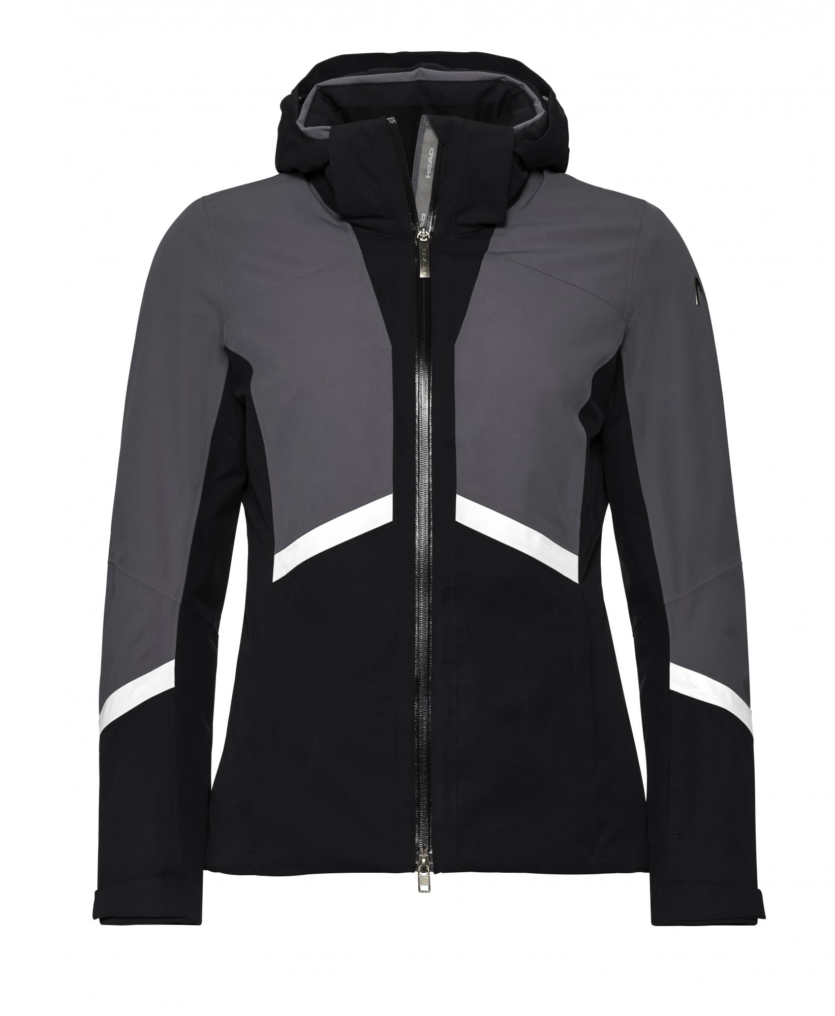 Head Cosmos Jacket Grau - Schwarz- Female PrimaLoft(R) Anoraks- Grsse L - Farbe Anthracite - Black