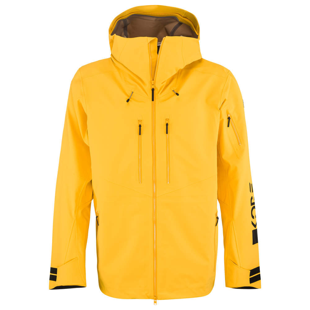 Head Kore Jacket Gelb- Male Anoraks- Grsse S - Farbe Clementine