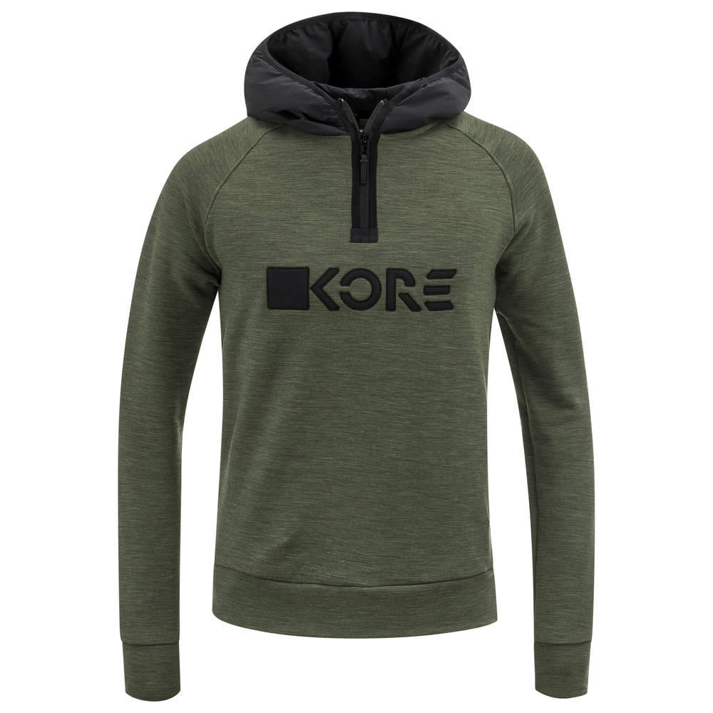 Head Kore Tech Hoodie Grn- Merino Hoodies- Grsse XS - Farbe Thyme