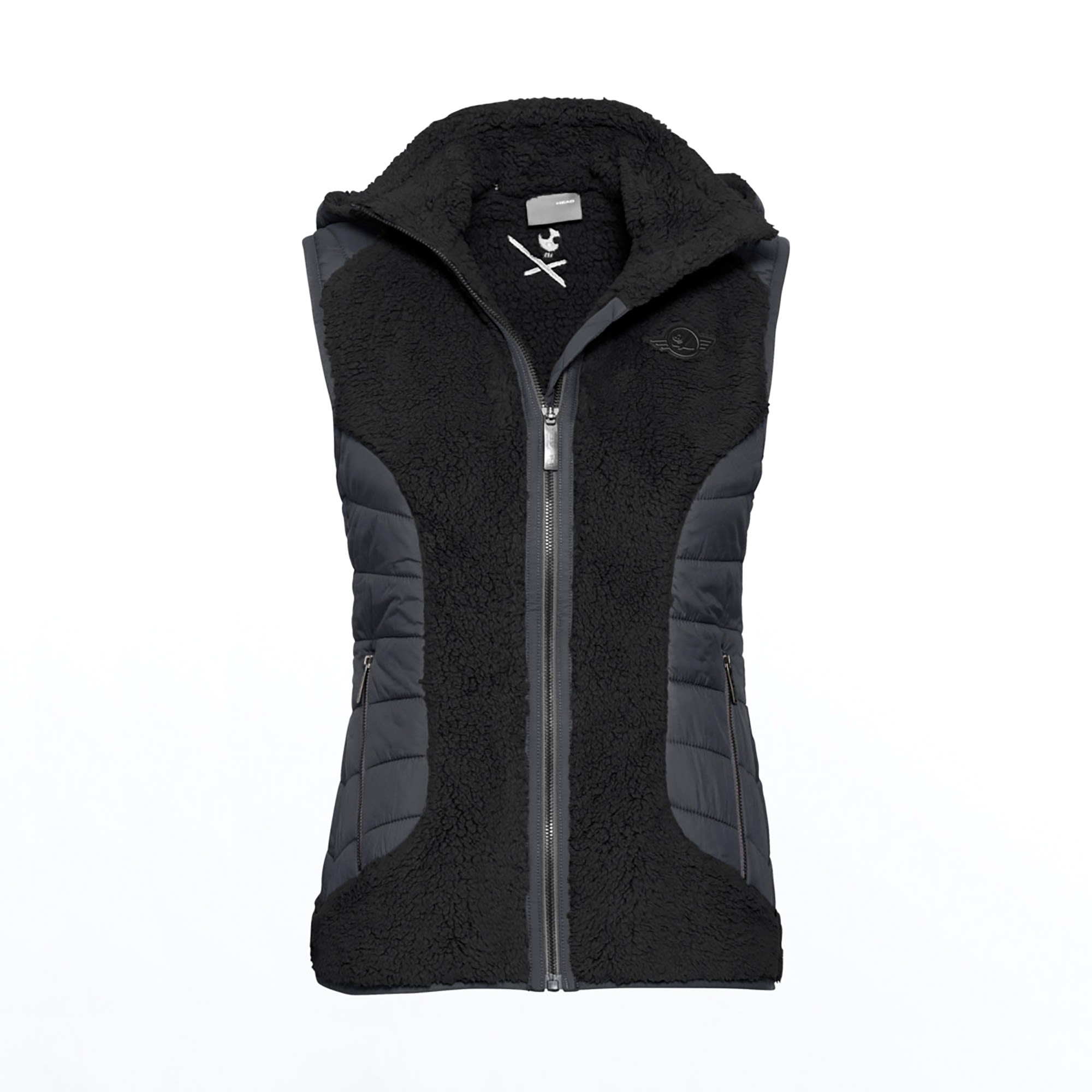 Head Rebels Vest Schwarz- Female Fleecewesten- Grsse L - Farbe Black