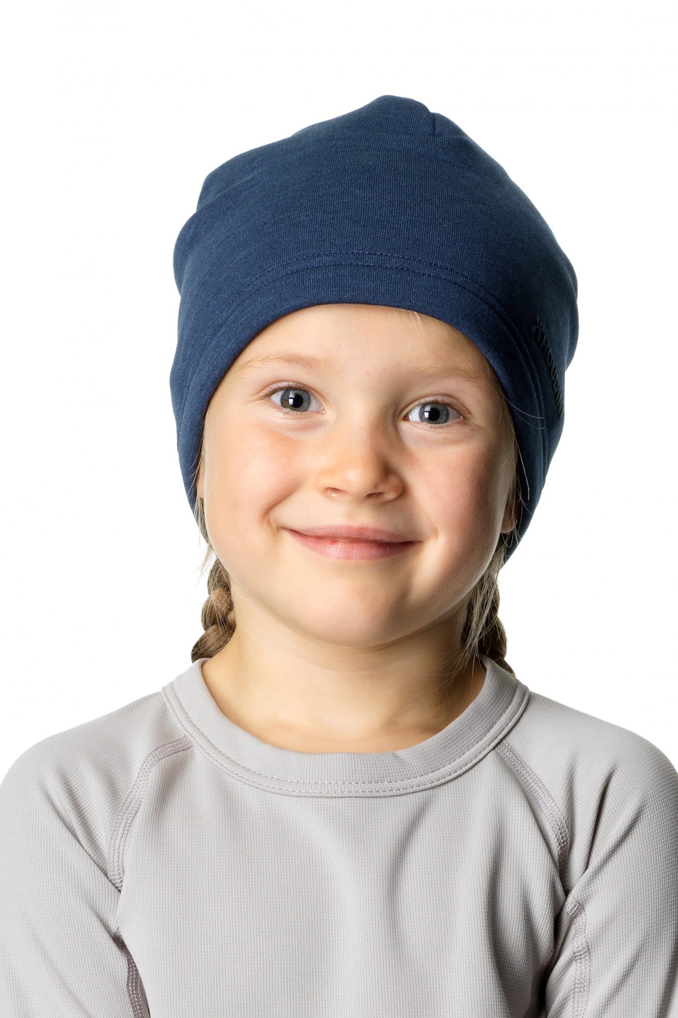 Houdini Kids Outright Hat Blau- Polartec(R) Kopfbedeckungen- Grsse 44-46 - Farbe Cloudy Blue unter Houdini