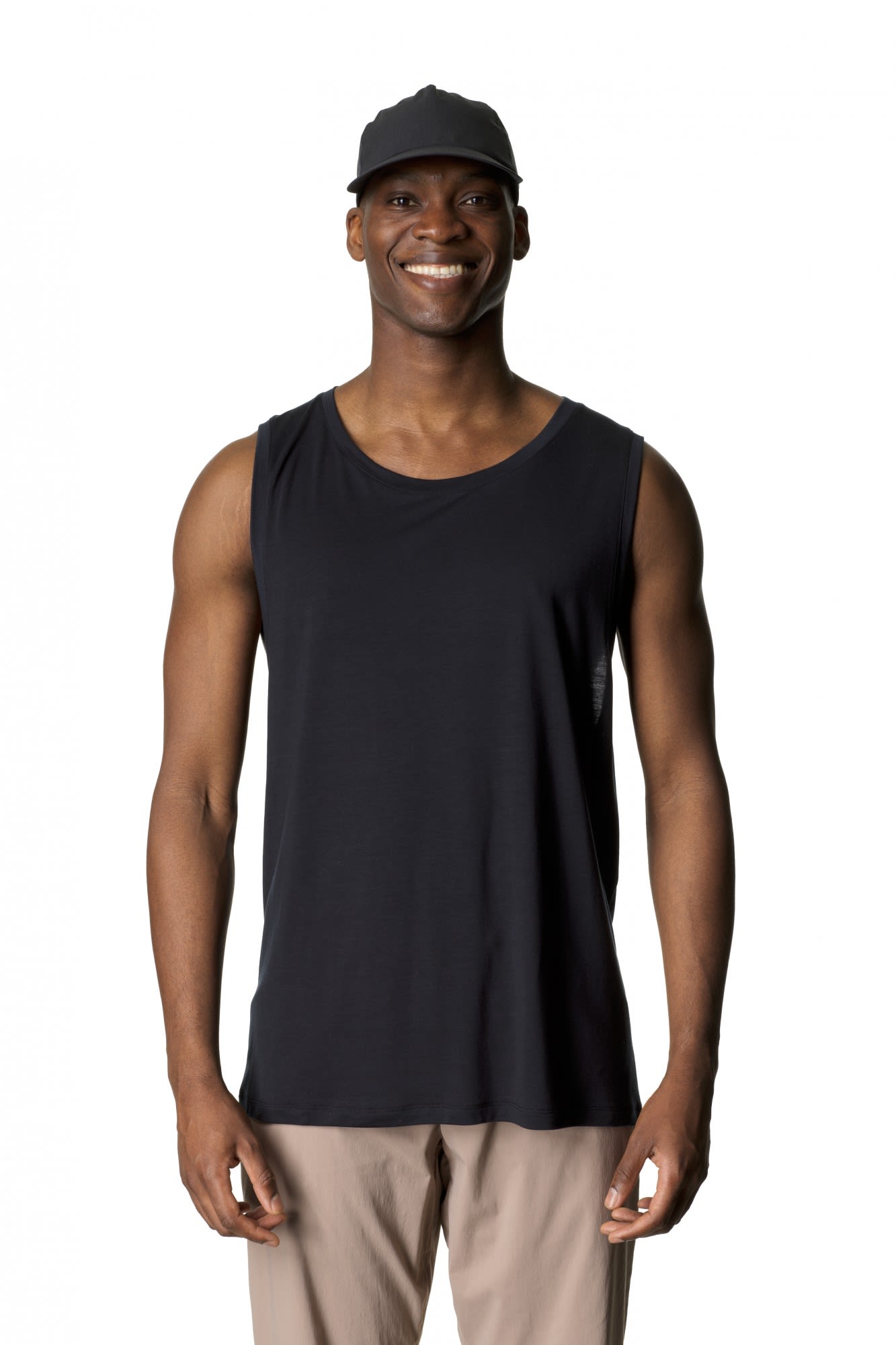 Houdini Tree Tank Schwarz- Male T-Shirts- Grsse S - Farbe True Black