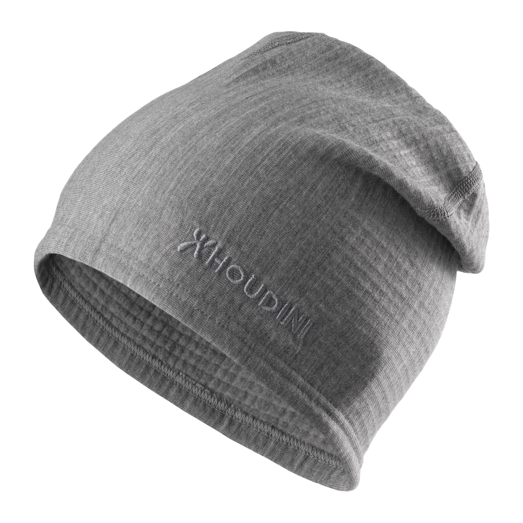 Houdini Wooler Top Hat Grau- Merino Kopfbedeckungen- Grsse S - Farbe College Grey