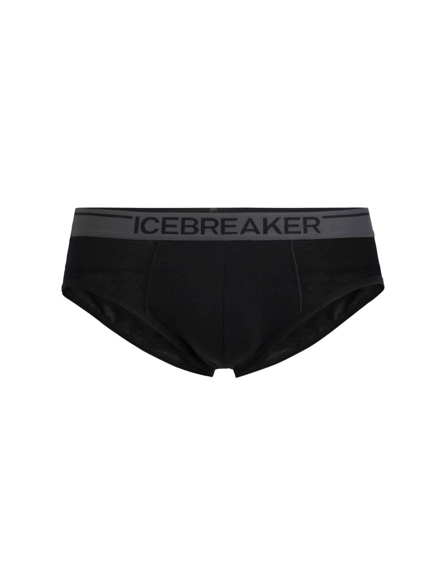 Icebreaker Anatomica Briefs Schwarz- Male Merino Lange Unterhosen- Grsse S - Farbe Black