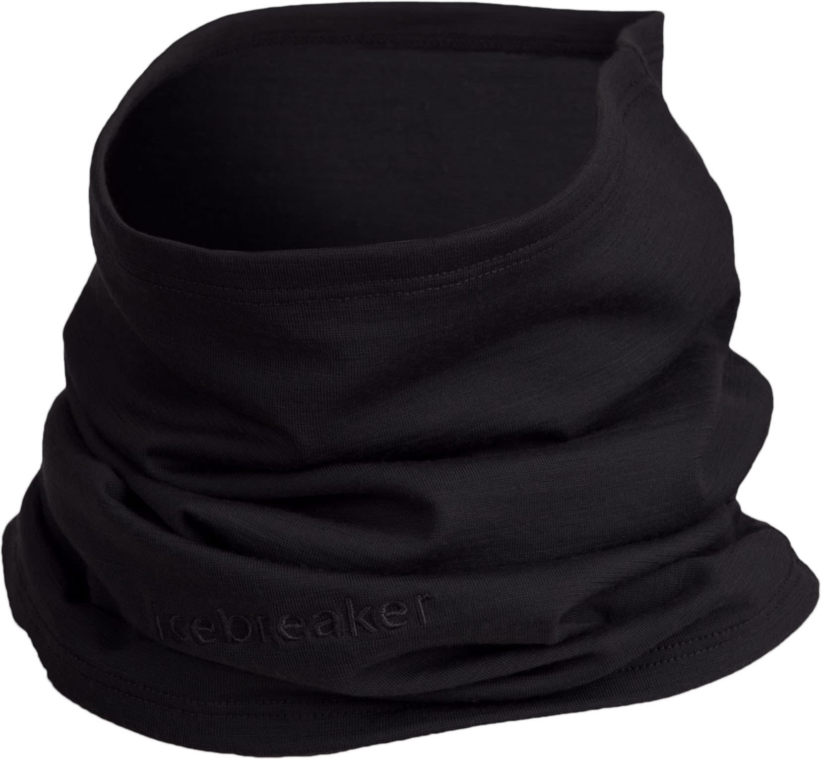 Icebreaker Flexi Chute Schwarz- Merino Mtzen und Stirnbnder- Grsse One Size - Farbe Black