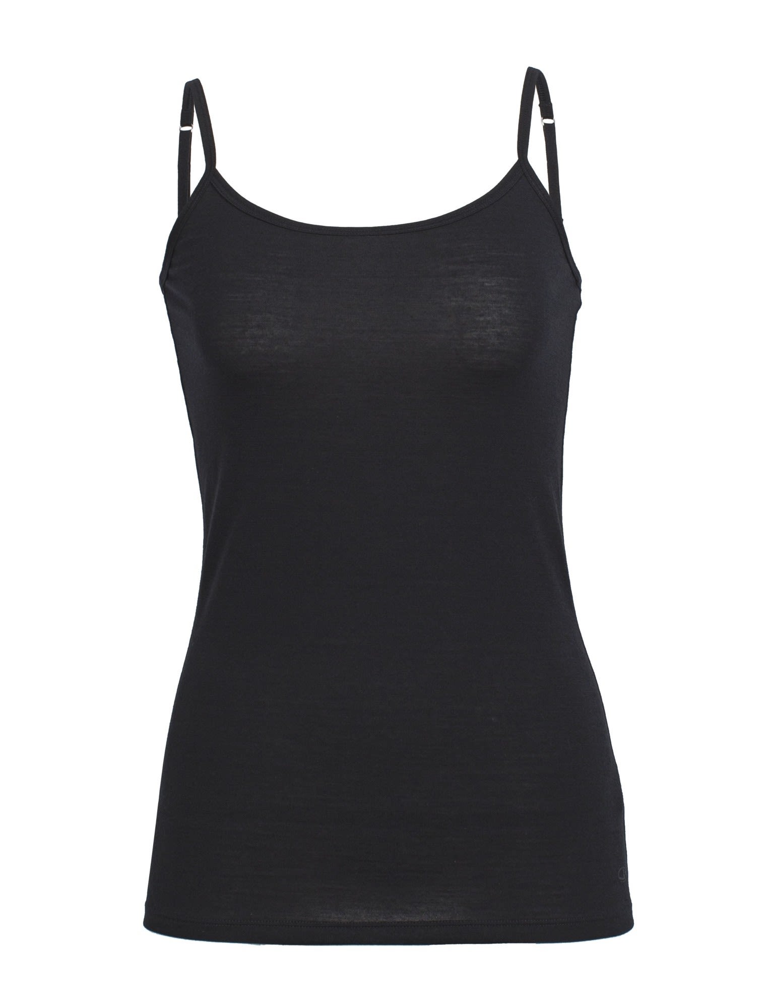 Icebreaker Siren Cami Schwarz- Female Merino Langarm-Shirts- Grsse XS - Farbe Black