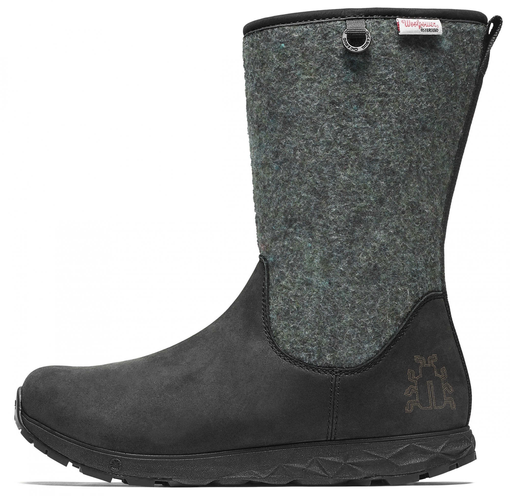 Icebug Grove Michelin WIC Woolpower Grau - Schwarz- Female Winterstiefel und -schuhe- Grsse EU 37 - Farbe Black - Grey