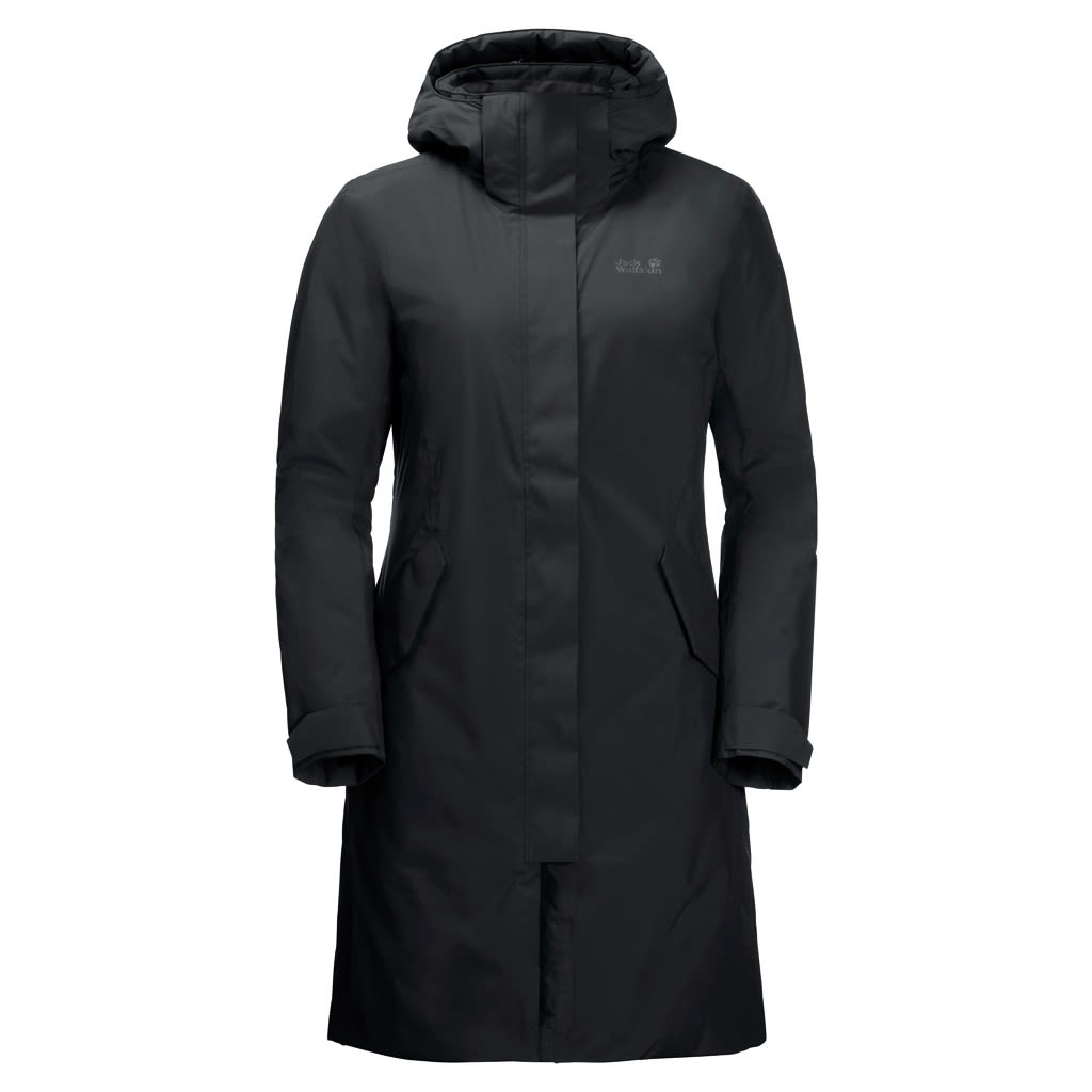Jack Wolfskin Cold BAY Coat Blau- Female Daunen Regenmntel- Grsse XL - Farbe Phantom