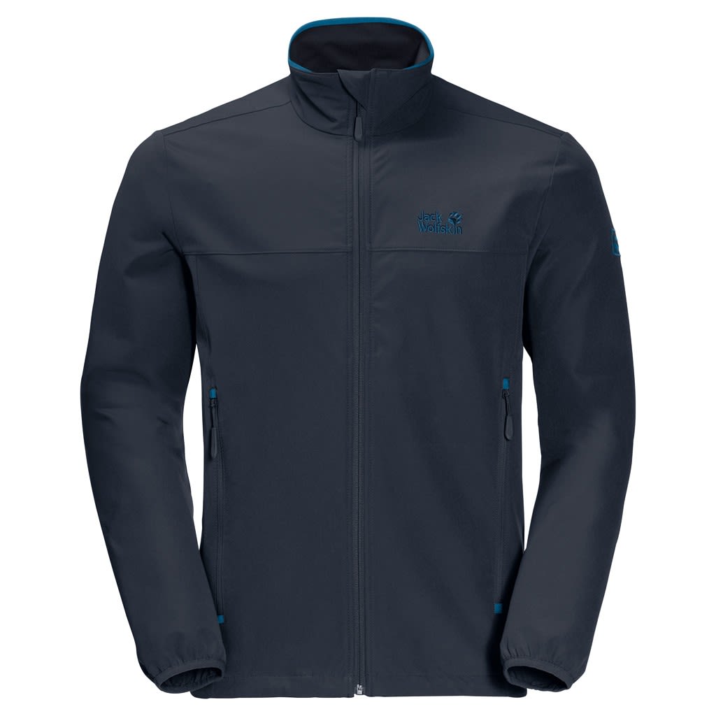 Jack Wolfskin Crestview Jacket Blau- Male Anoraks- Grsse M - Farbe Night Blue