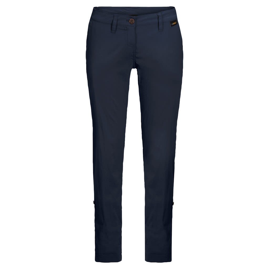 Jack Wolfskin Desert Roll-Up Pants Blau- Female Softshellhosen- Grsse 18 - Farbe Midnight Blue