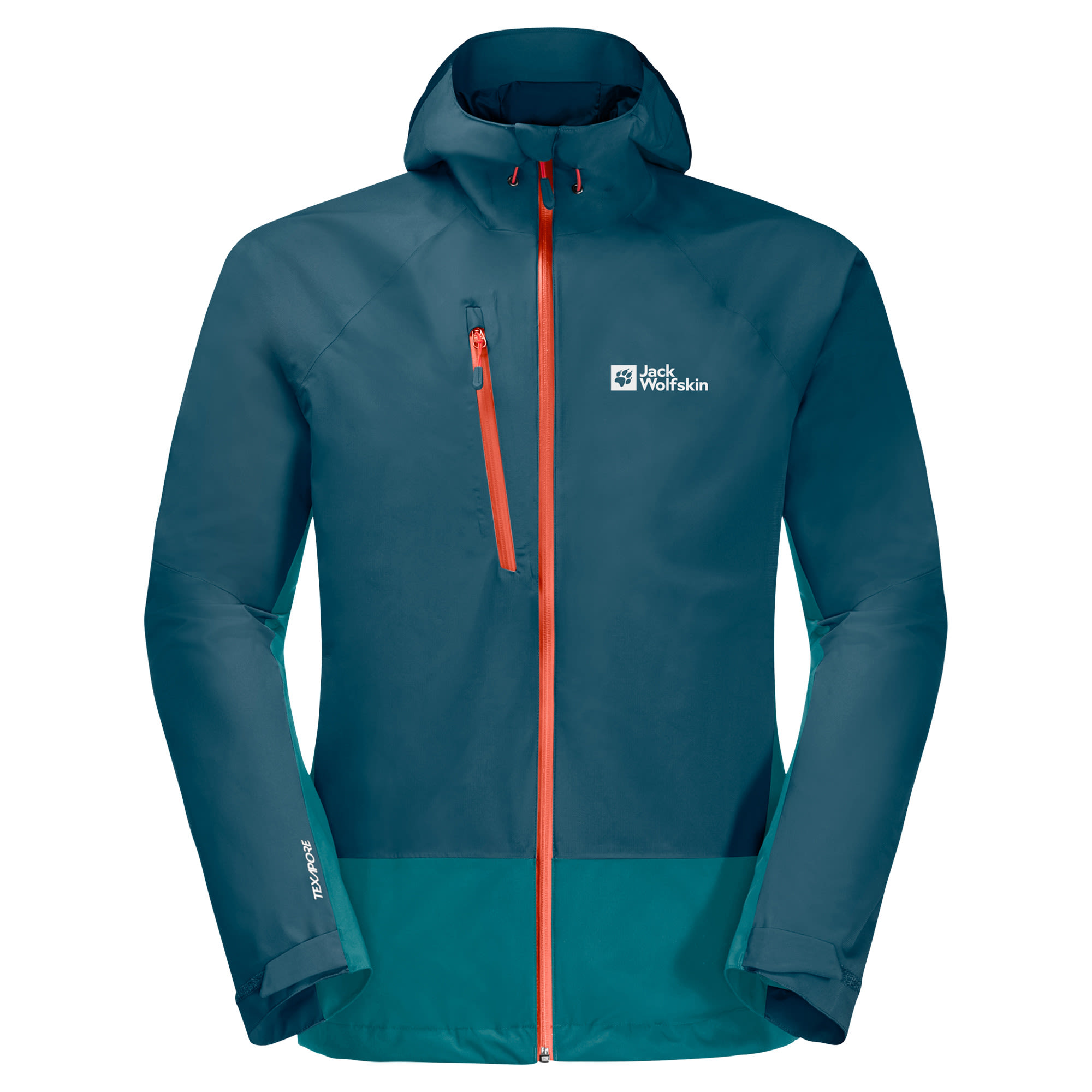 Jack Wolfskin Eagle Peak 2L JKT Blau- Male Anoraks- Grsse L - Farbe Blue Coral