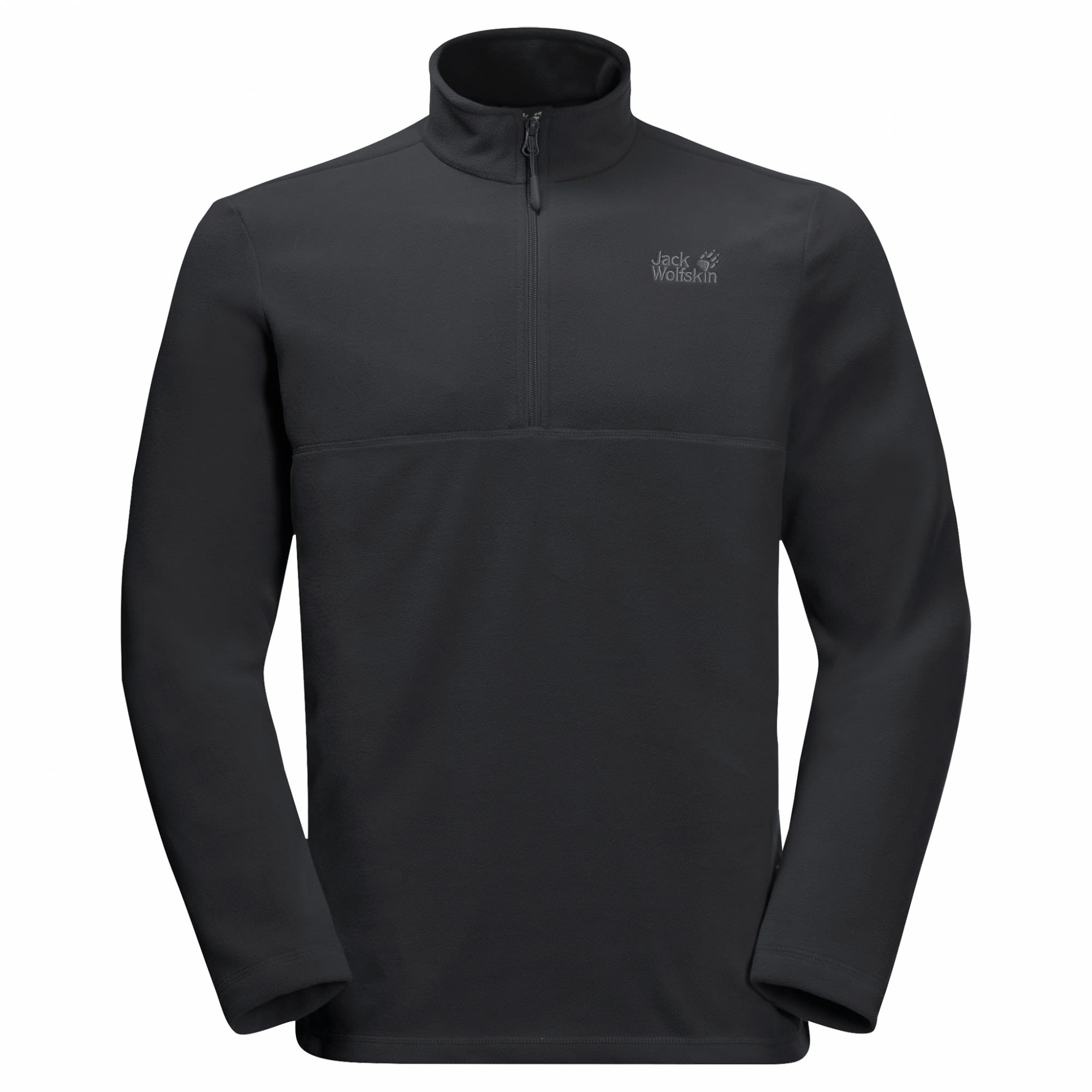 Jack Wolfskin Gecko Schwarz- Male Polartec(R) Freizeitpullover- Grsse S - Farbe Black