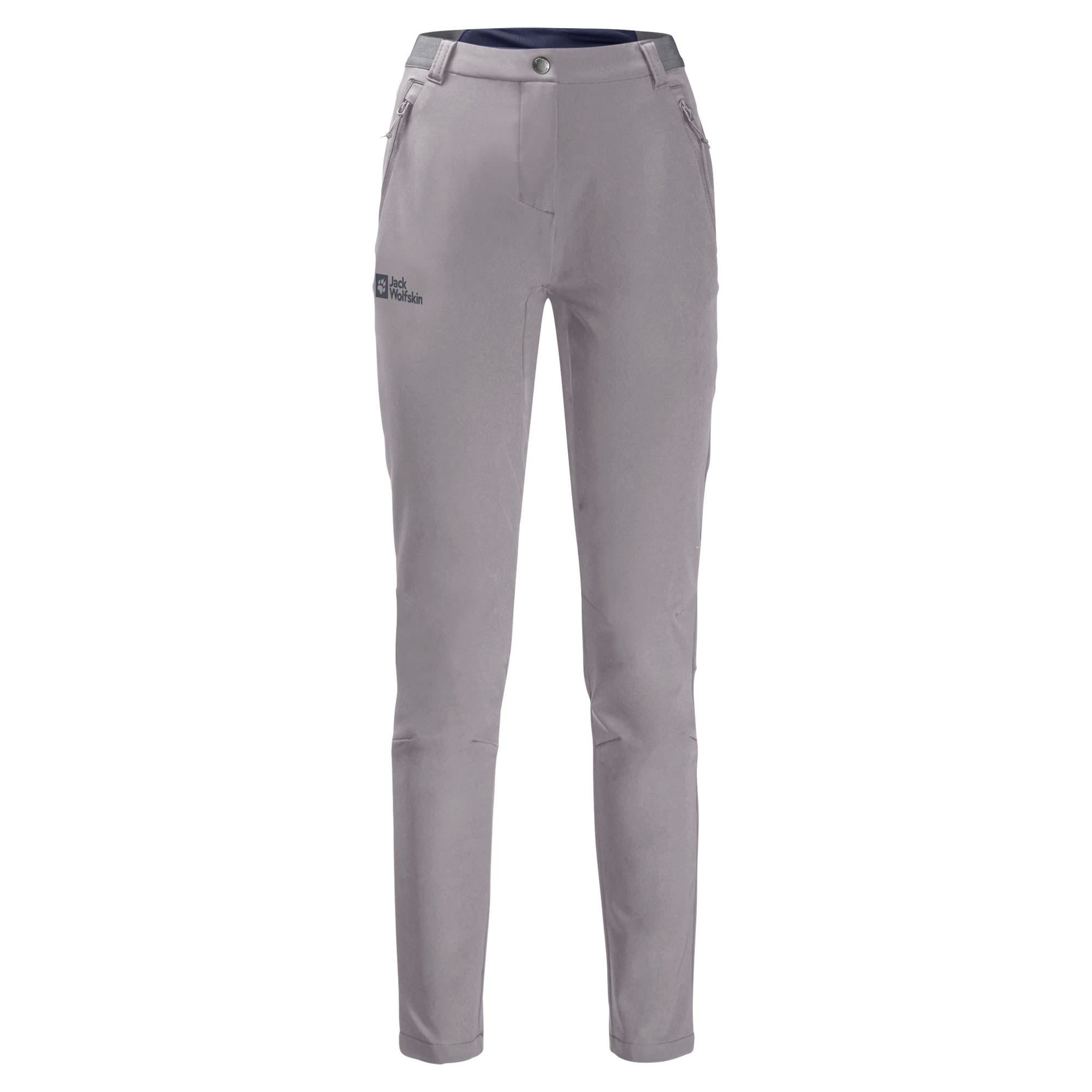 Jack Wolfskin Geigelstein Slim Pants Grau- Female Jogginghosen- Grsse 44 - Farbe Seagull