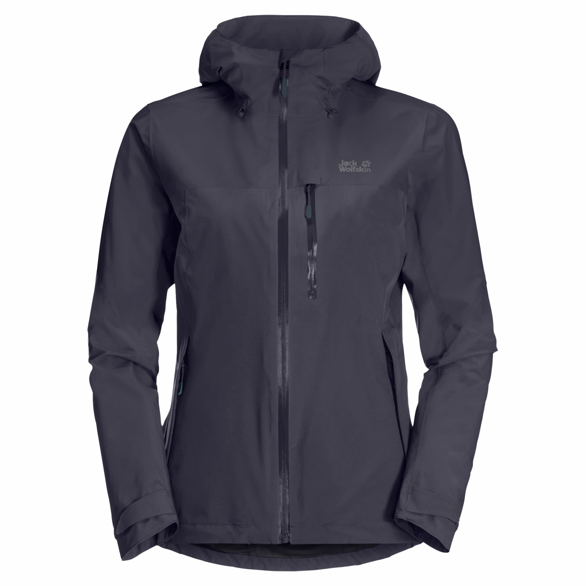 Jack Wolfskin GO Hike Jacket Grau- Female Anoraks- Grsse L - Farbe Graphite