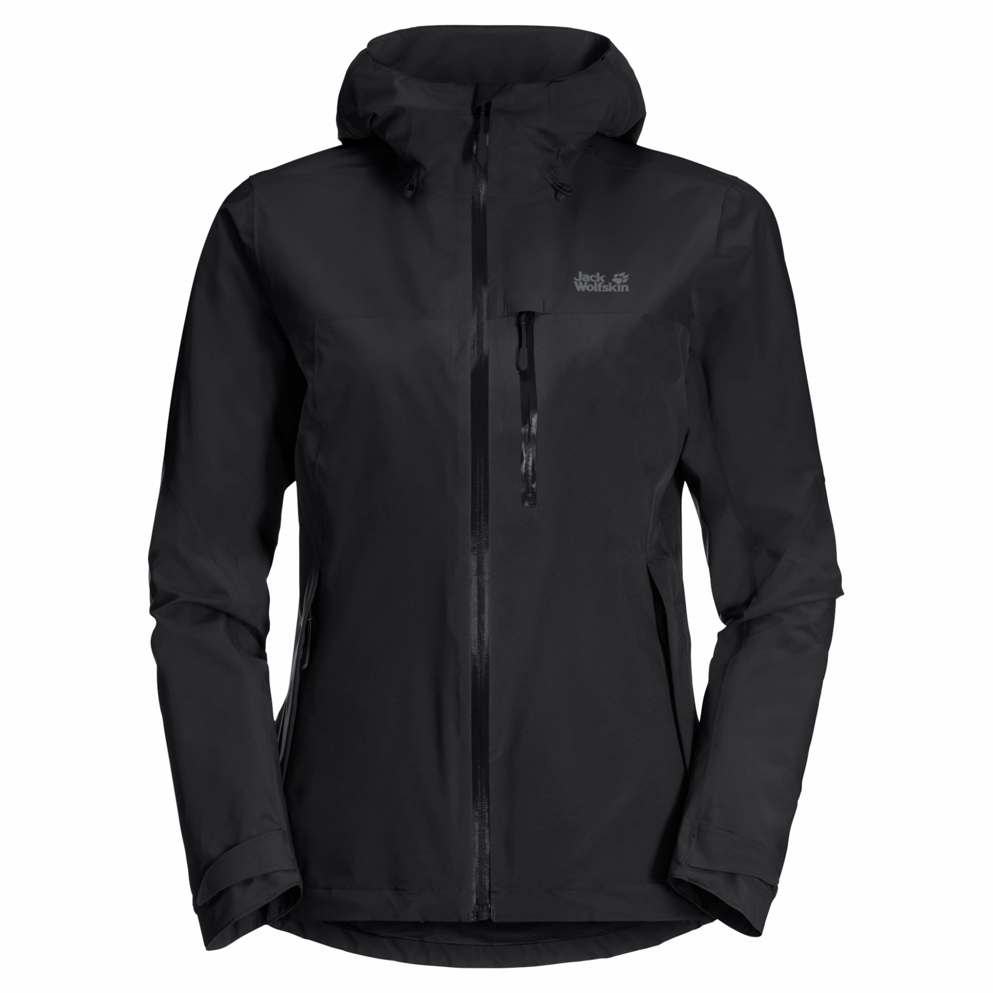 Jack Wolfskin GO Hike Jacket Schwarz- Female Anoraks- Grsse XL - Farbe Black