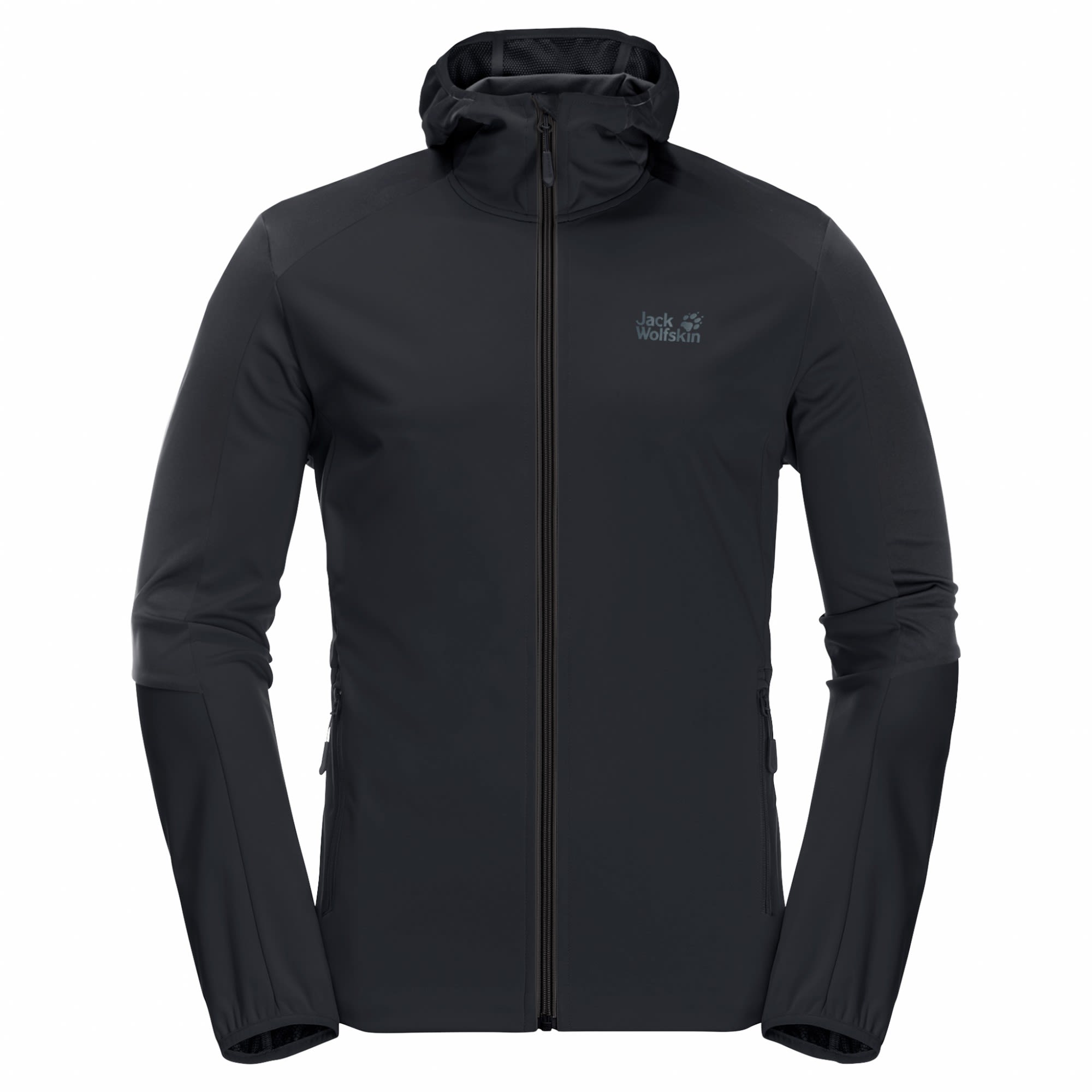 Jack Wolfskin GO Hike Softshell Schwarz- Male Anoraks- Grsse M - Farbe Black