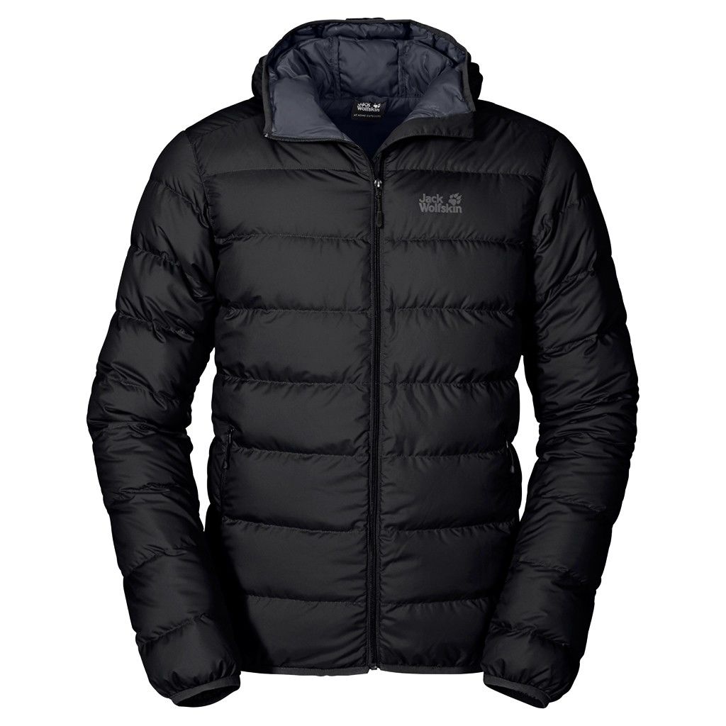 Jack Wolfskin Helium Schwarz- Male Daunen Anoraks- Grsse S - Farbe Black