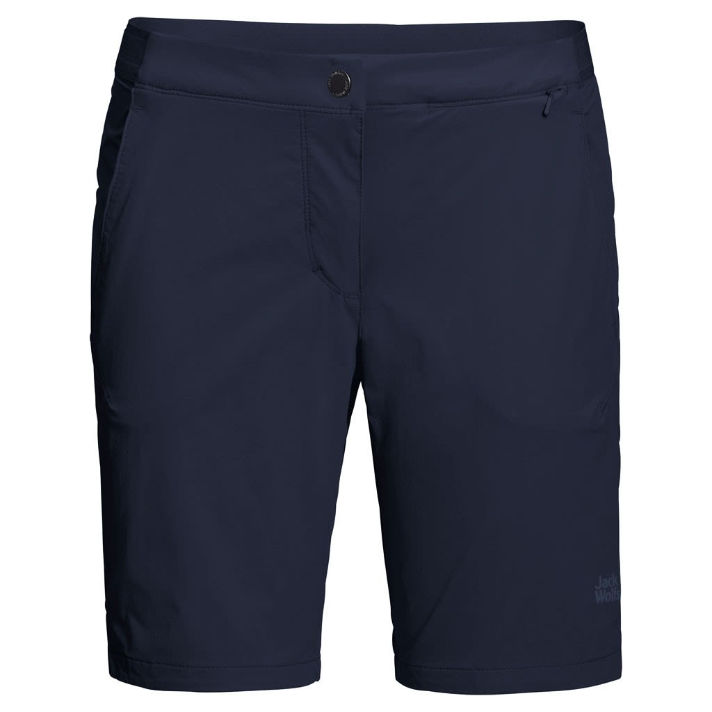 Jack Wolfskin Hilltop Trail Shorts Blau- Female Shorts- Grsse 34 - Farbe Midnight Blue