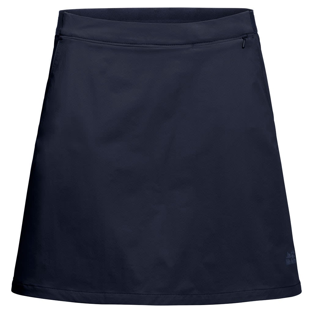 Jack Wolfskin Hilltop Trail Skort Blau- Female Rcke- Grsse 36 - Farbe Midnight Blue