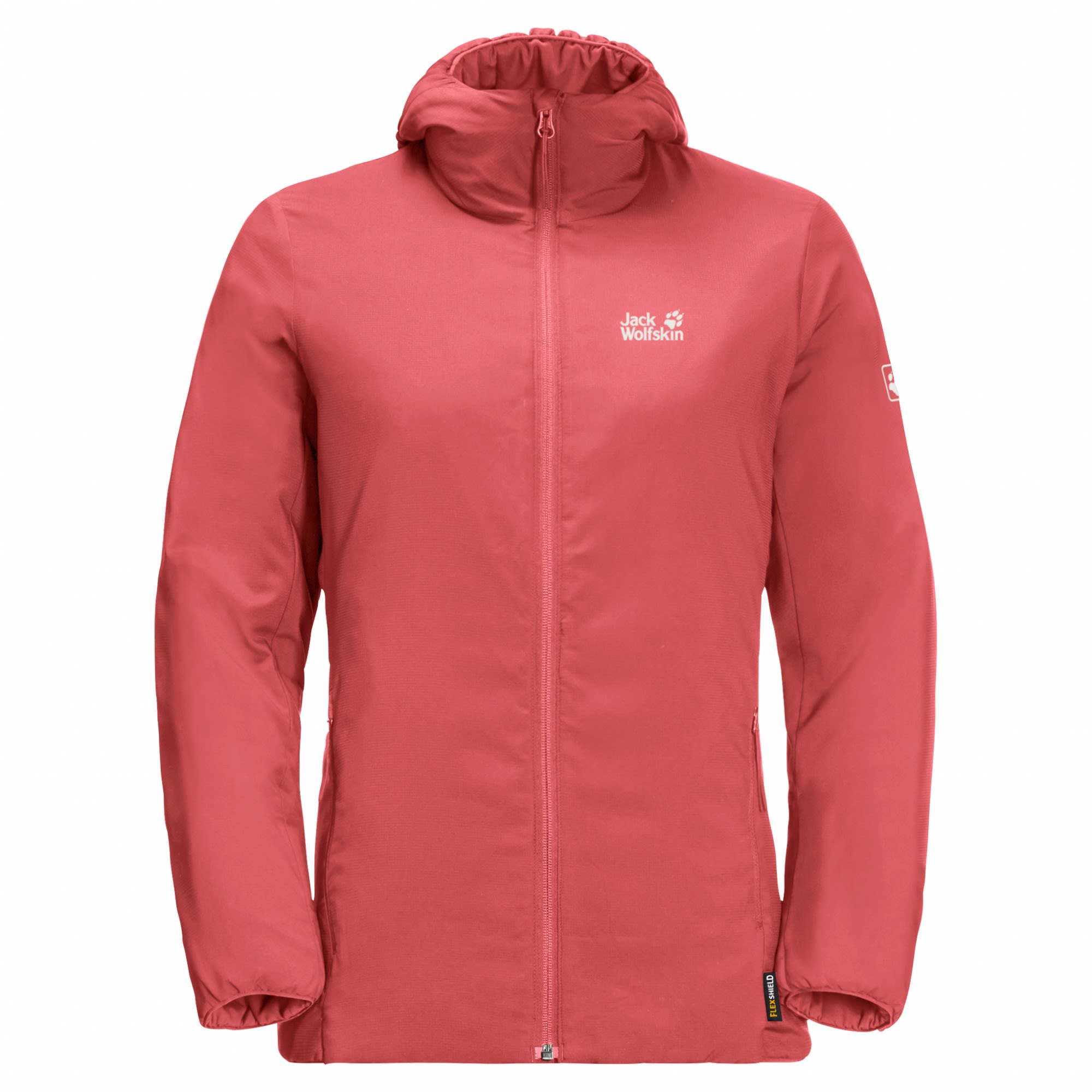 Jack Wolfskin JWaterproof Atmos Jacket Rot- Female Anoraks- Grsse S - Farbe Coral Red