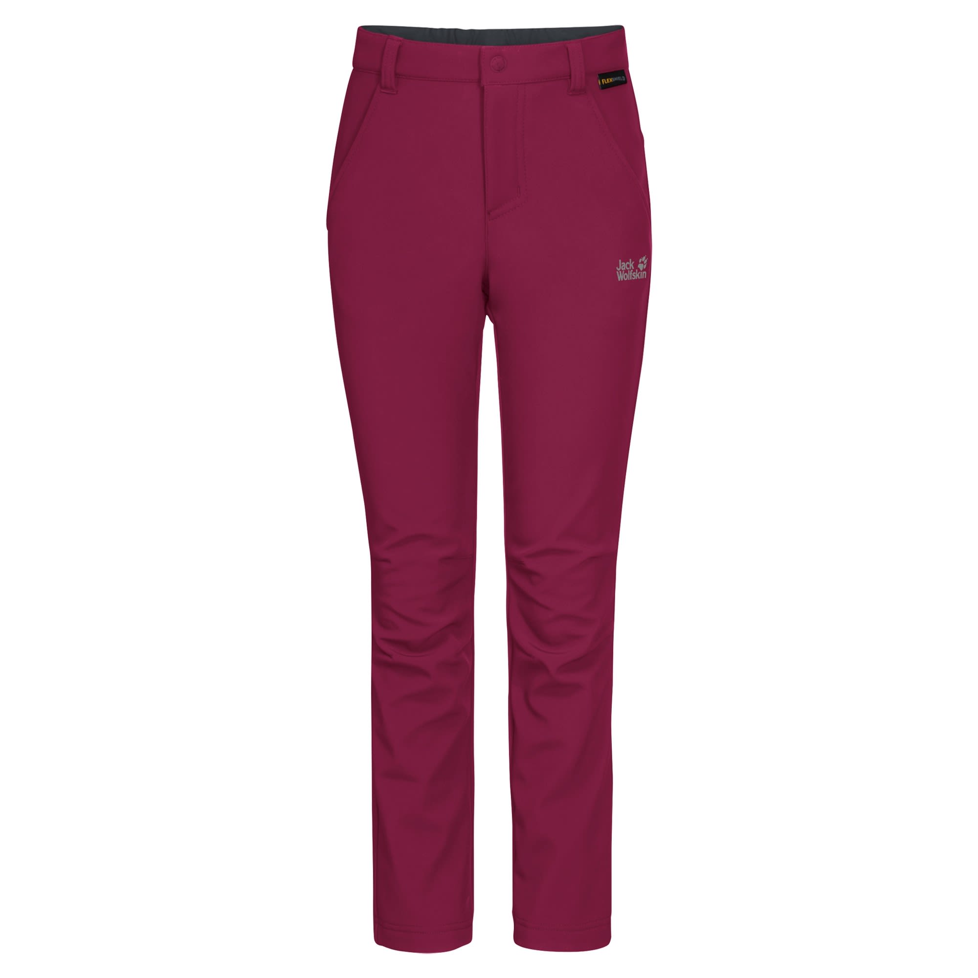 Jack Wolfskin Kids Fourwinds Pants Lila- Jogginghosen- Grsse 116 - Farbe Dark Ruby