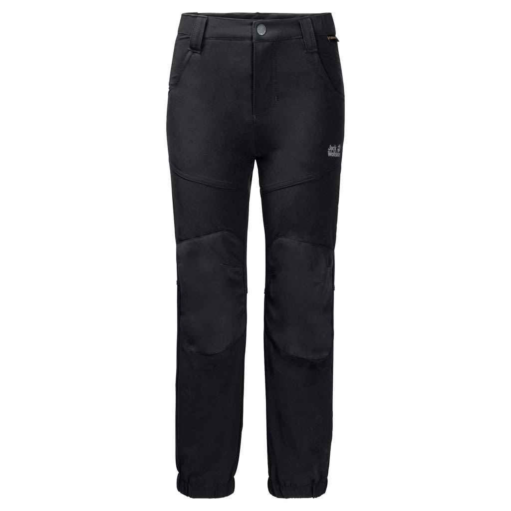 Jack Wolfskin Kids Rascal Winter Pants Schwarz- Softshellhosen- Grsse 92 - Farbe Black