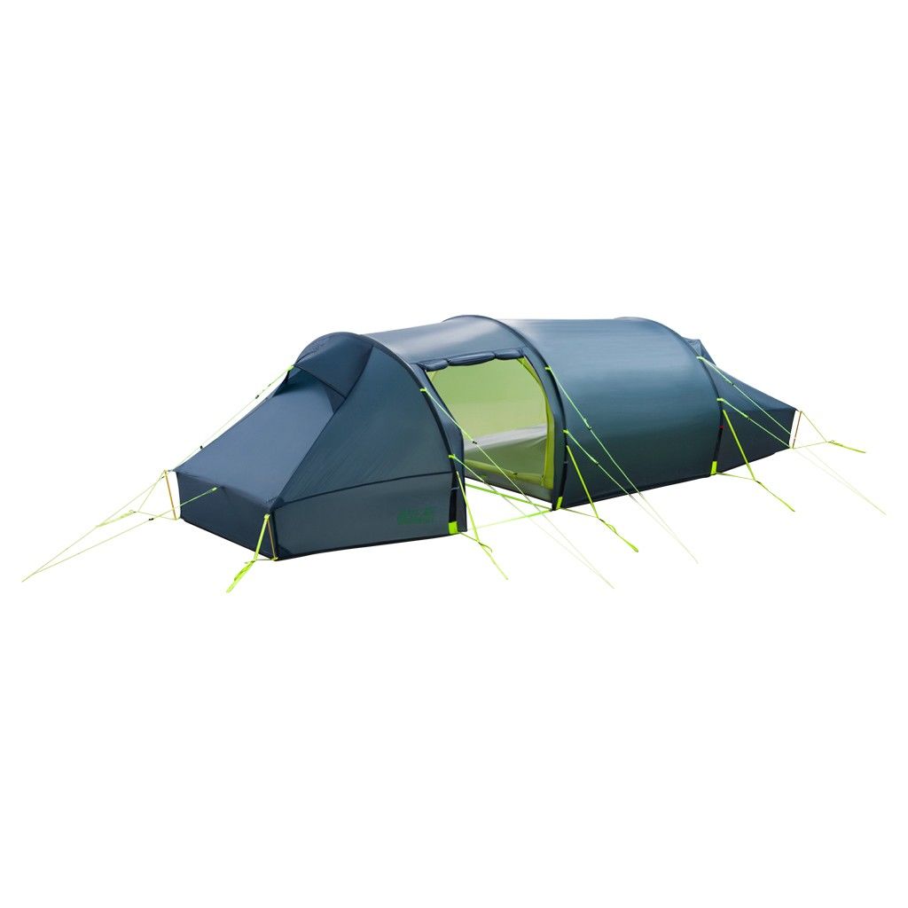 Jack Wolfskin Lighthouse II RT Blau- Tunnelzelte- Grsse 2 Personen - Farbe Steel Blue