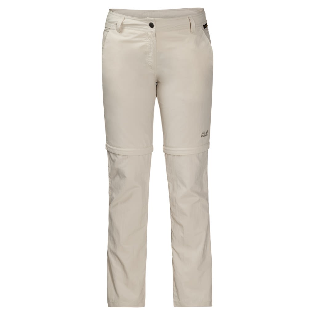 Jack Wolfskin Marrakech Zip Off Pants Beige - Braun- Female Softshellhosen- Grsse 23 - Farbe Light Sand