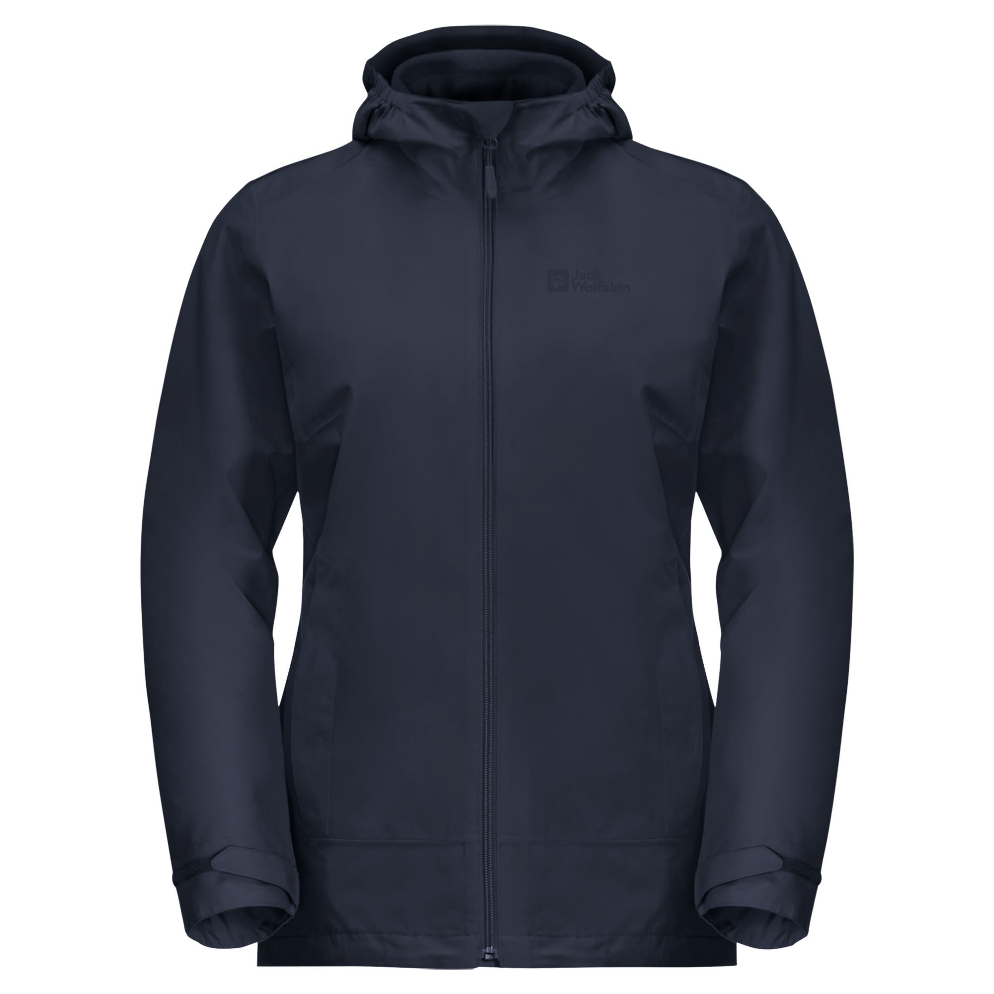 Jack Wolfskin Moonrise 3in1 JKT Blau- Female Polartec(R) Anoraks- Grsse XS - Farbe Night Blue