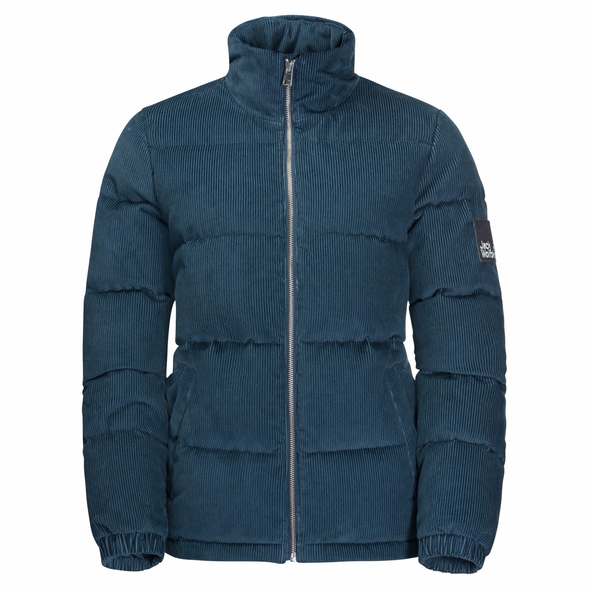 Jack Wolfskin Nature Corduroy Jacket Blau- Female Daunen Anoraks- Grsse L - Farbe Dark Slate