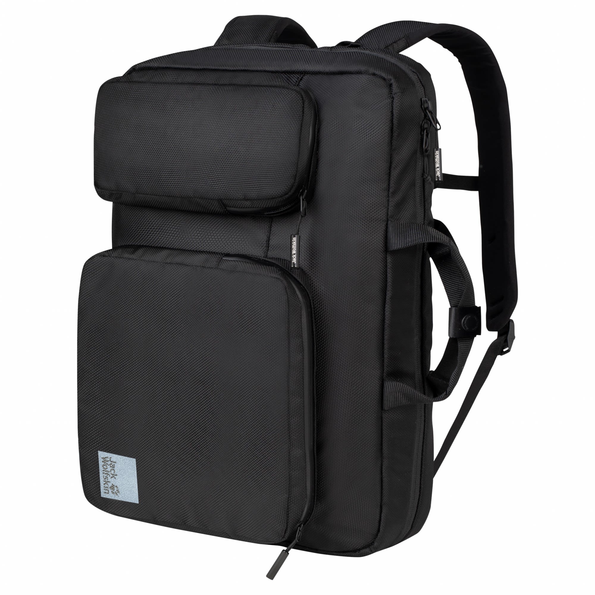 Jack Wolfskin NEW York 2in1 Flipbag Schwarz- Notebooktaschen- Grsse 20l - Farbe Ultra Black