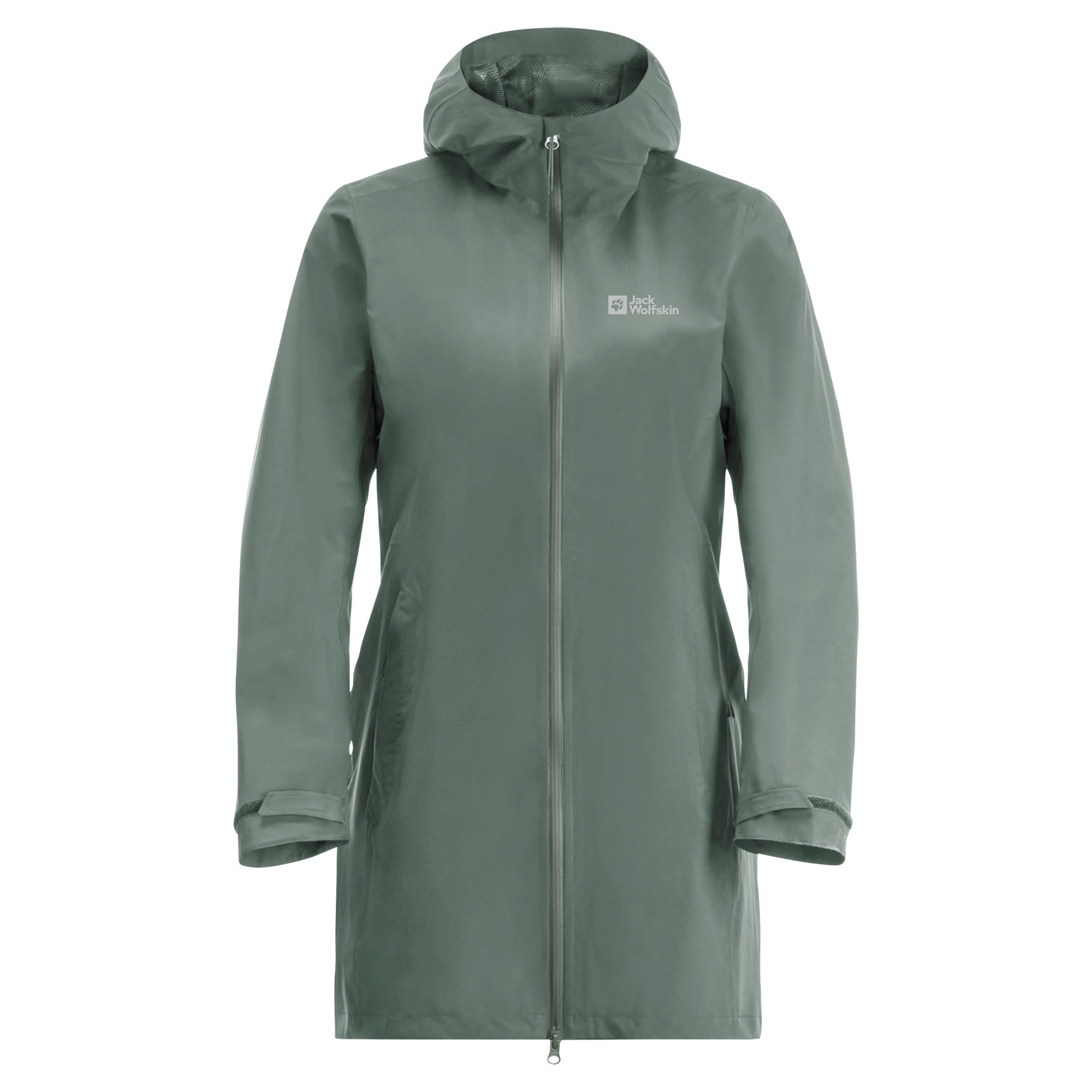 Jack Wolfskin Pack und GO 2L Coat Oliv- Female Freizeitmntel- Grsse XS - Farbe Hedge Green