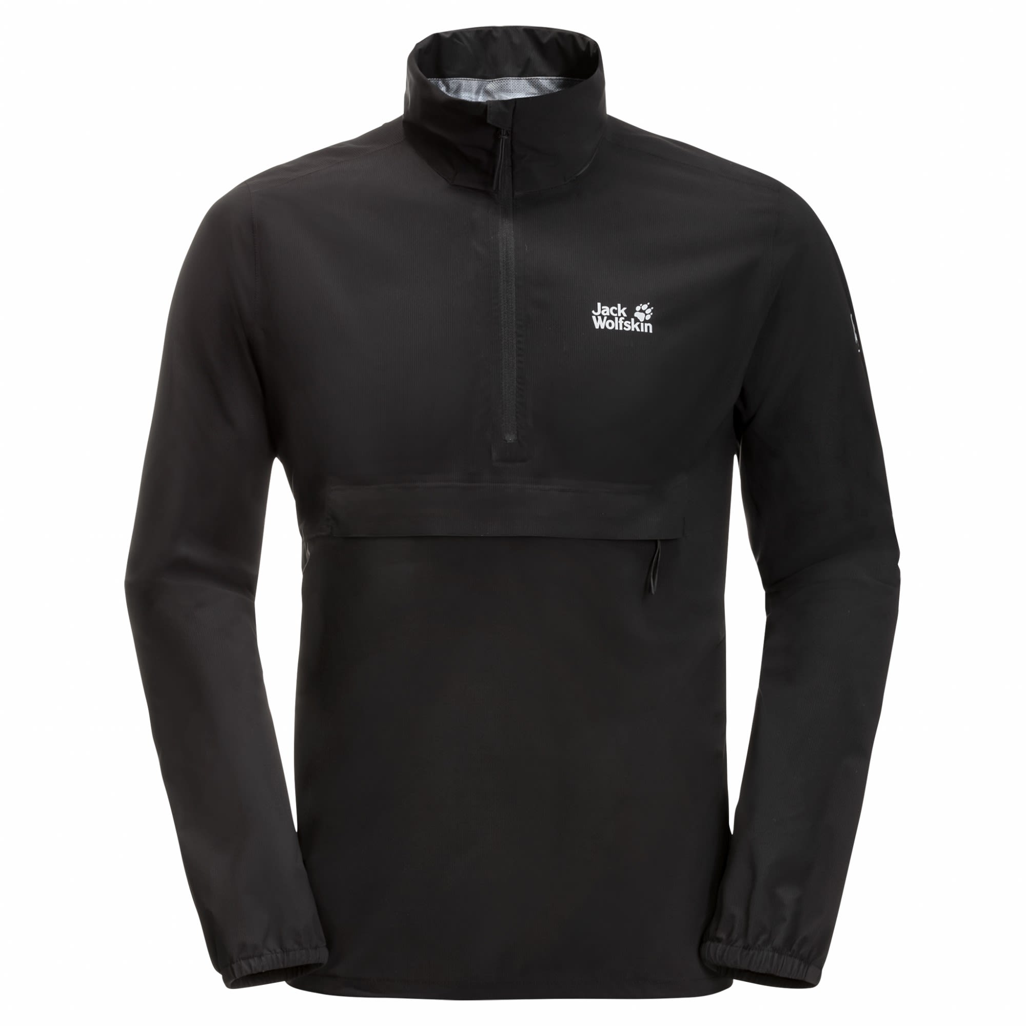 Jack Wolfskin Pack und GO Overhead Schwarz- Male Anoraks- Grsse S - Farbe Black