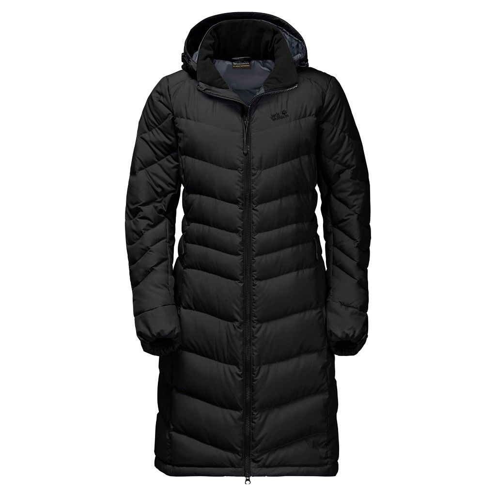 Jack Wolfskin Selenium Coat Schwarz- Female Daunen Freizeitmntel- Grsse XS - Farbe Black