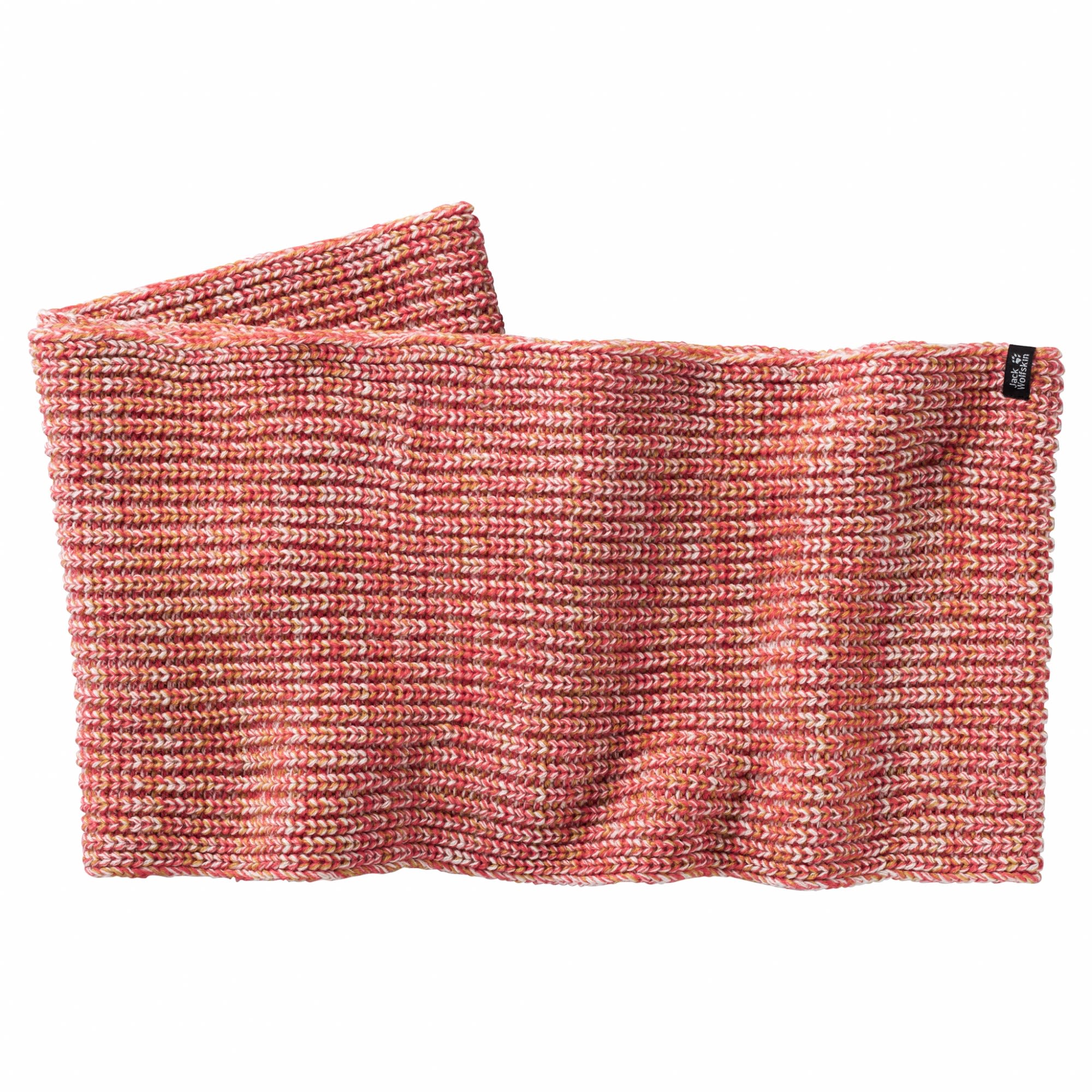 Jack Wolfskin Snow Flurry Loop Rot- Schals und Halstcher- Grsse One Size - Farbe Coral Red